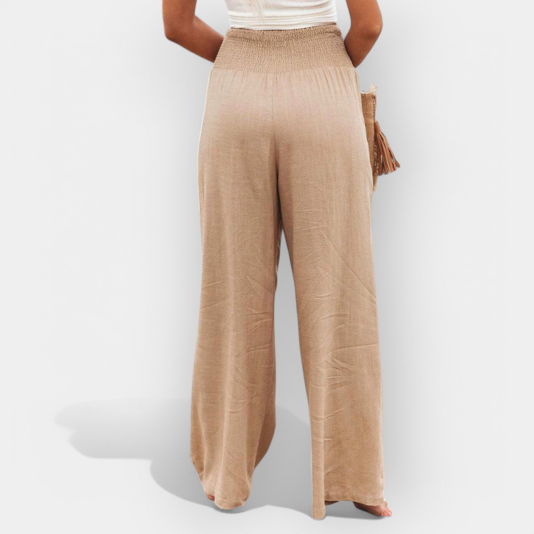Pantalones anchos cómodos LuvaModa