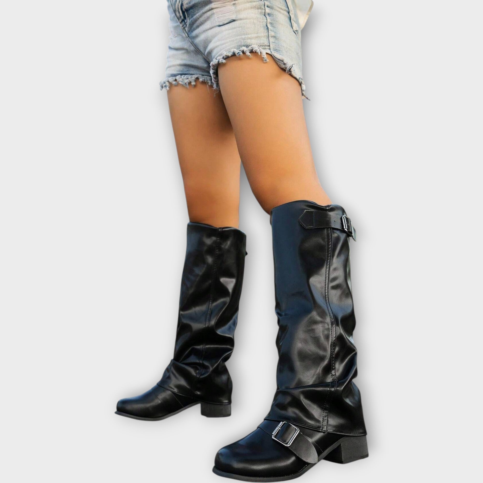 Botas de cuero holgadas Rowan LuvaModa