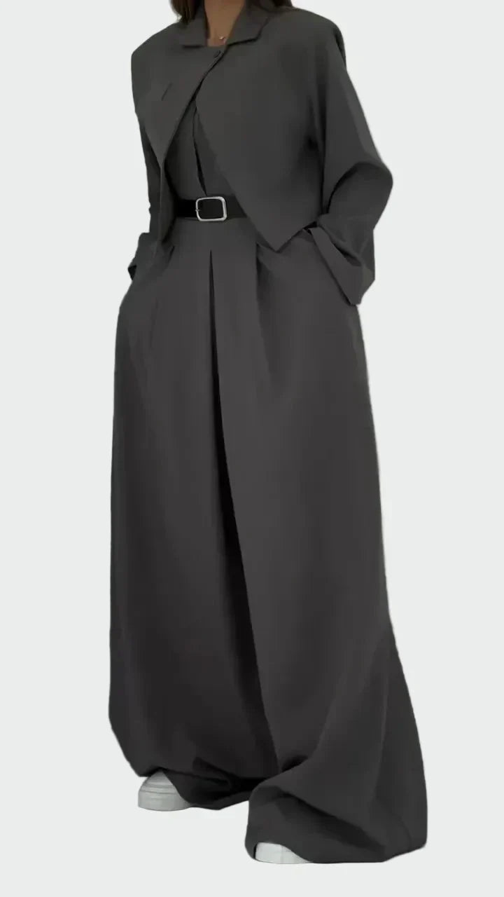 Conjunto Bastie y Chaqueta Estilo Elegante y Moderno LuvaModa