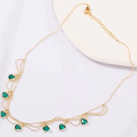 Collar de corazón LuvaModa