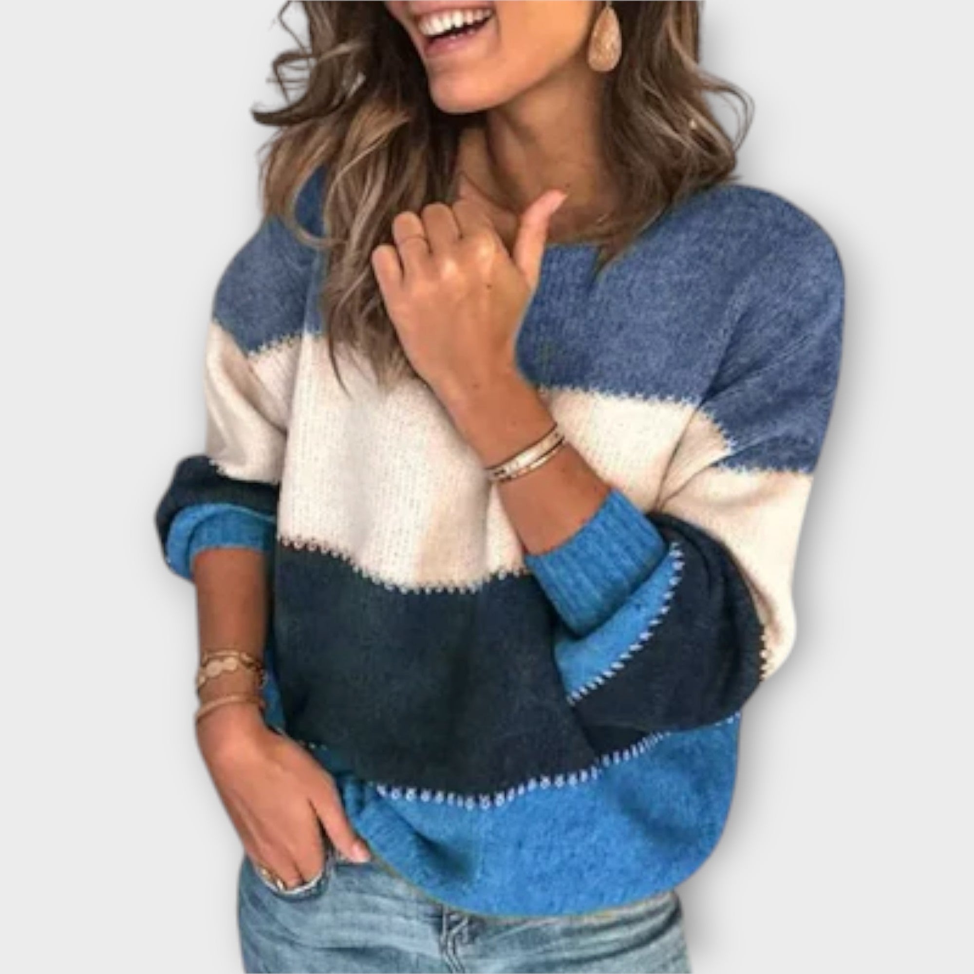 Elisa - Suéter relajado y cálido Luvamoda