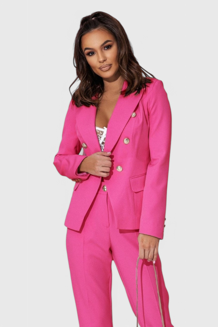Conjunto elegante de blazer y pantalón Rosalin LuvaModa