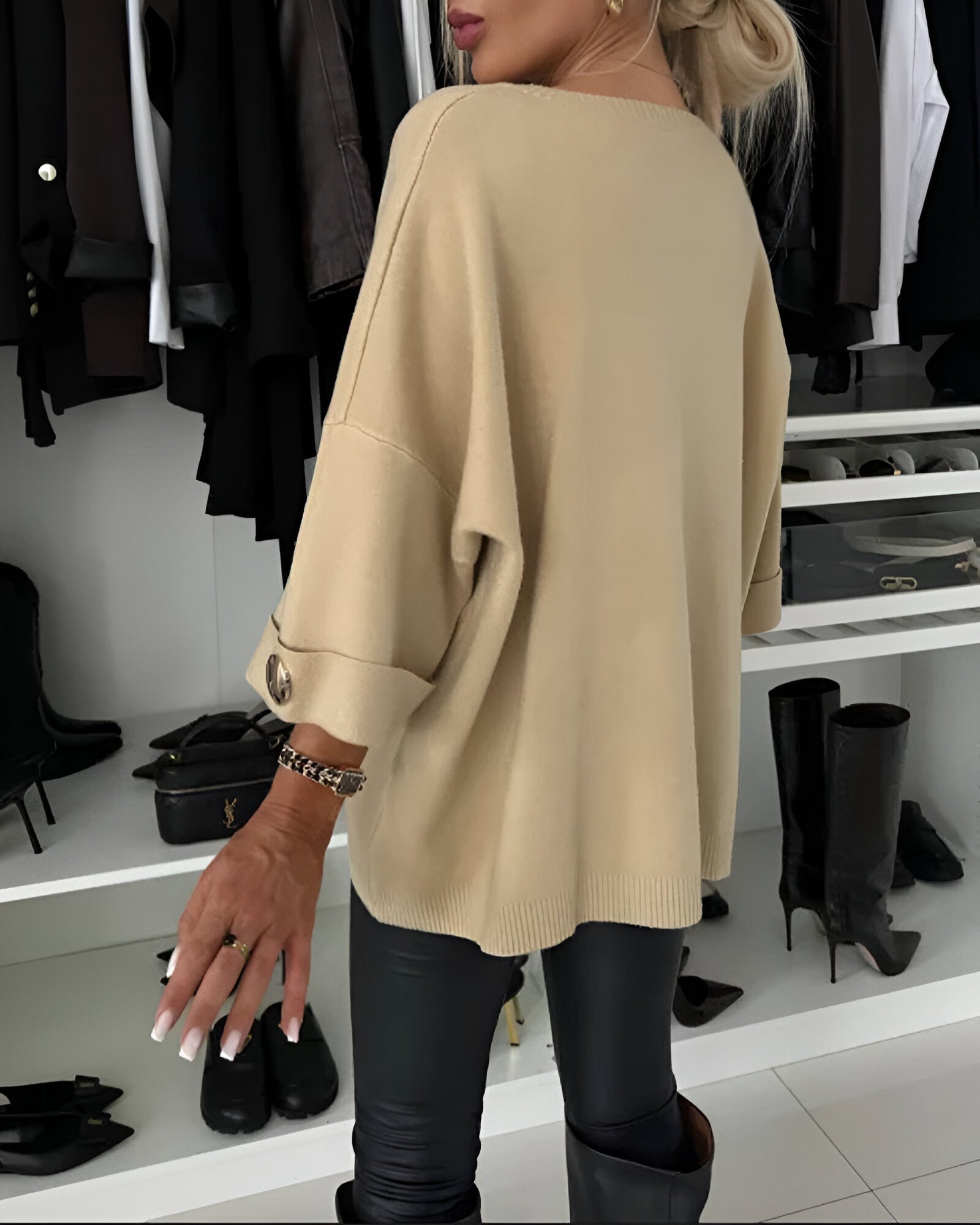 Janelle – Suéter informal con estilo Luvamoda