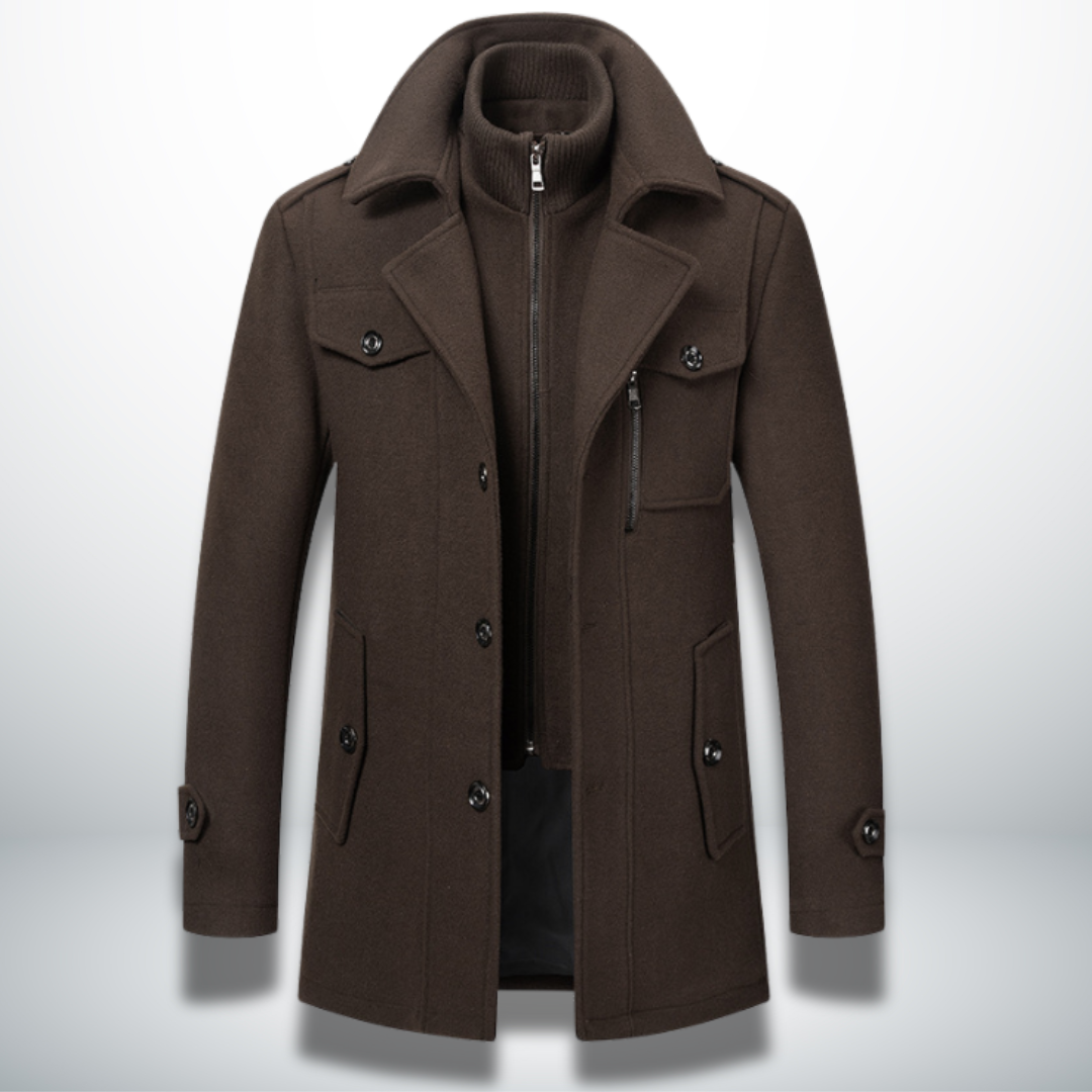 Angelo | Abrigo más cálido y elegante para hombres LuvaModa