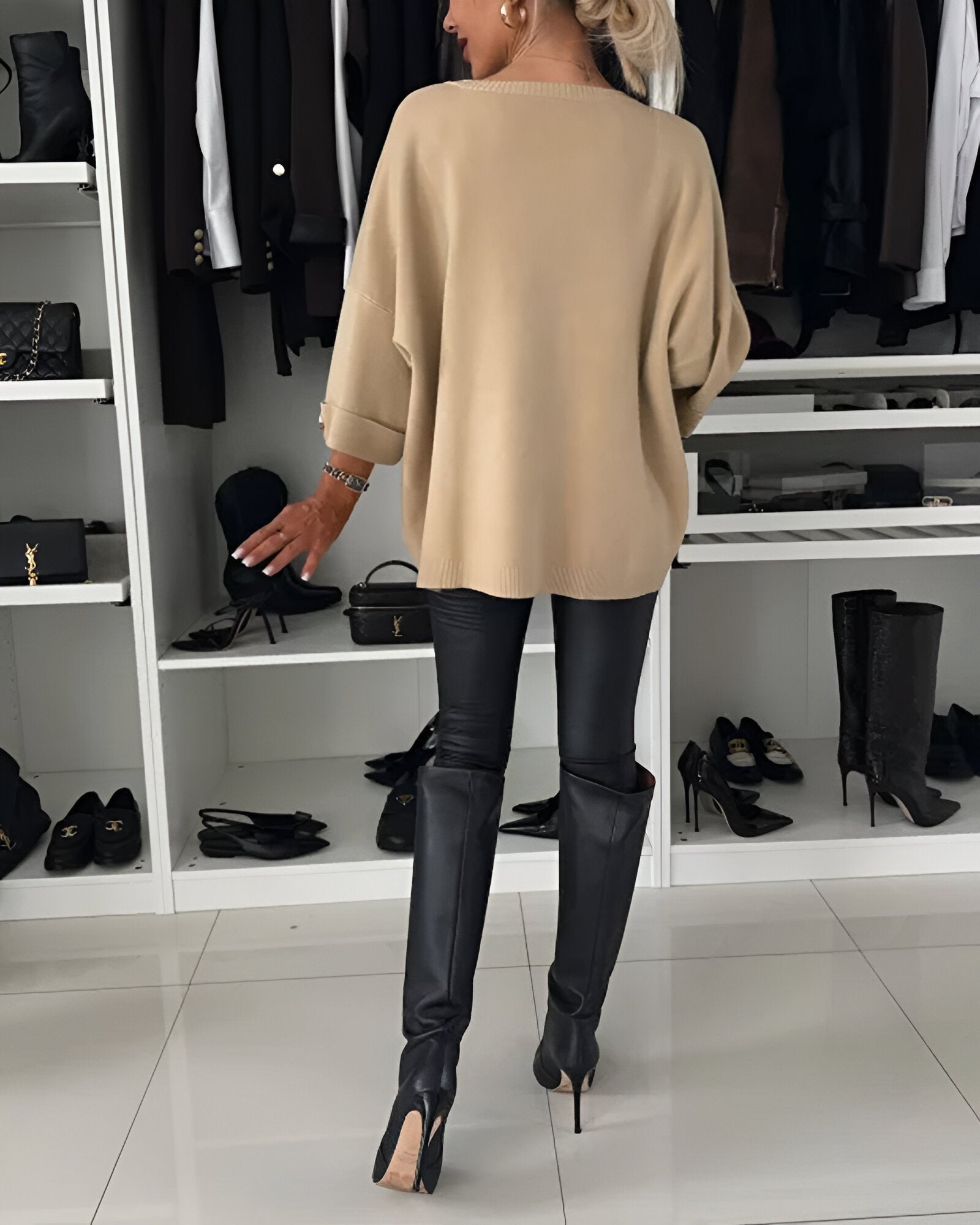 Janelle – Suéter informal con estilo Luvamoda