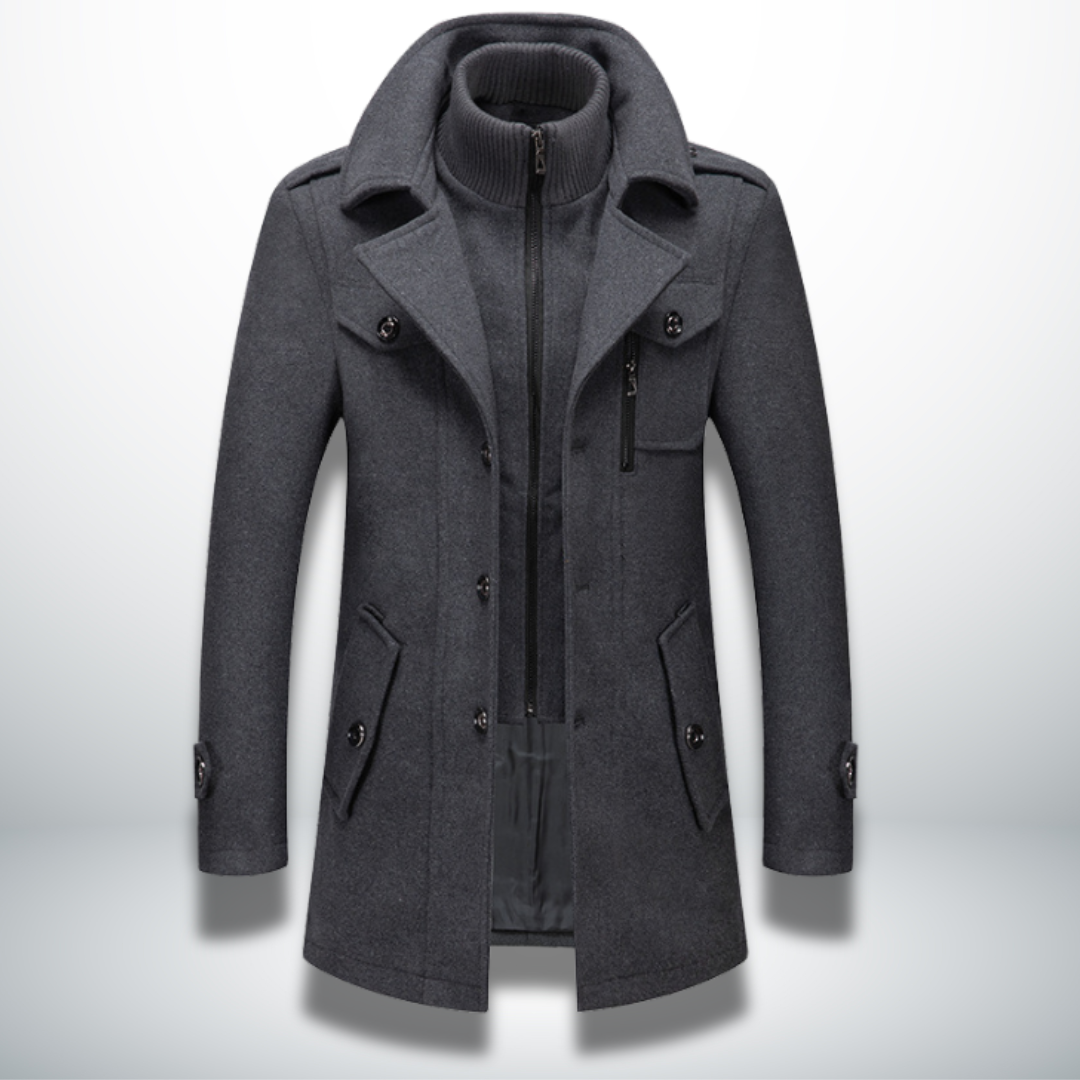 Angelo | Abrigo más cálido y elegante para hombres LuvaModa