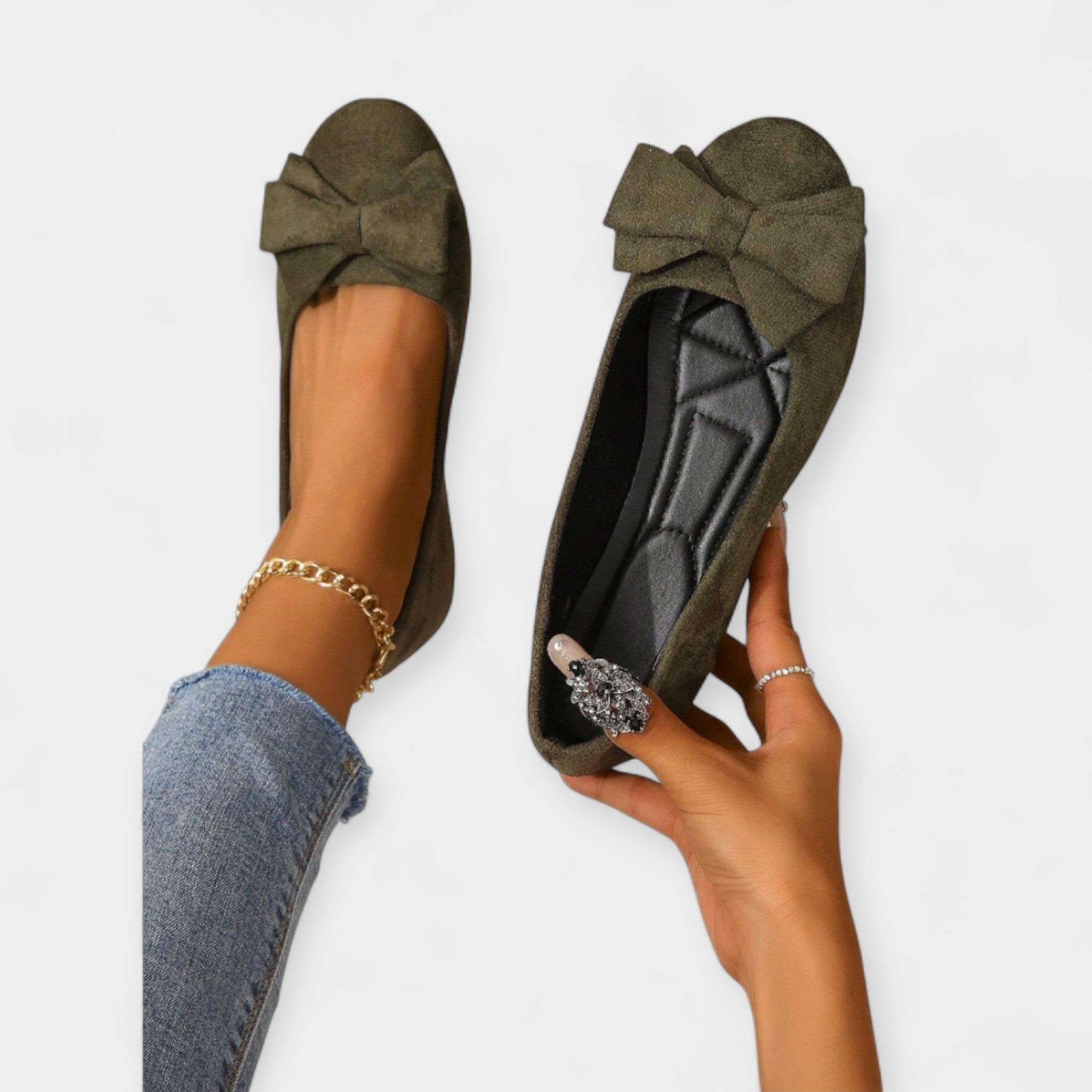 Zapatos con lazos LuvaModa