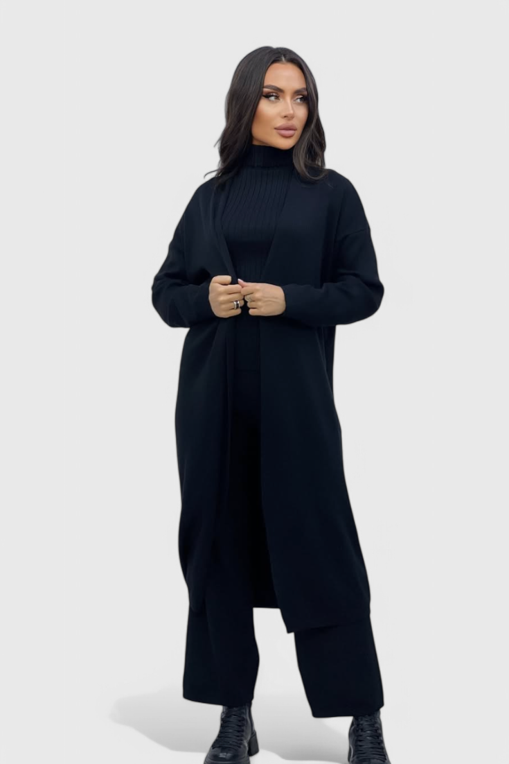 Conjunto de tres piezas de punto Mahalia LuvaModa