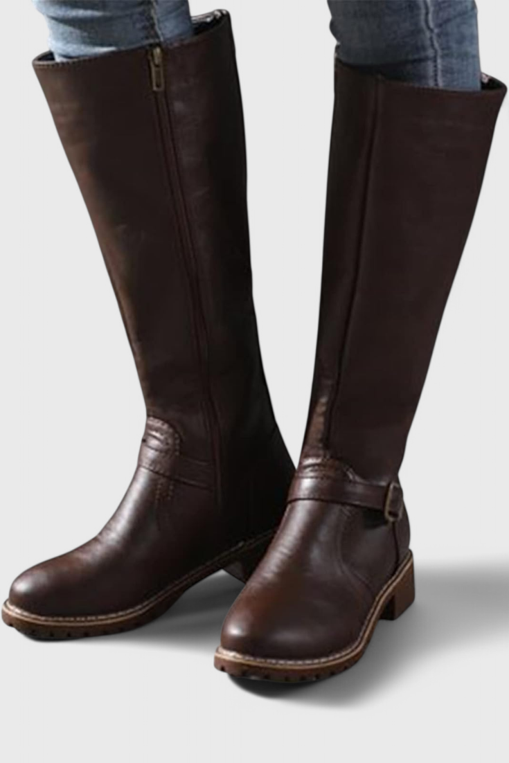 Botas de montar clásicas hasta la rodilla Sienna LuvaModa