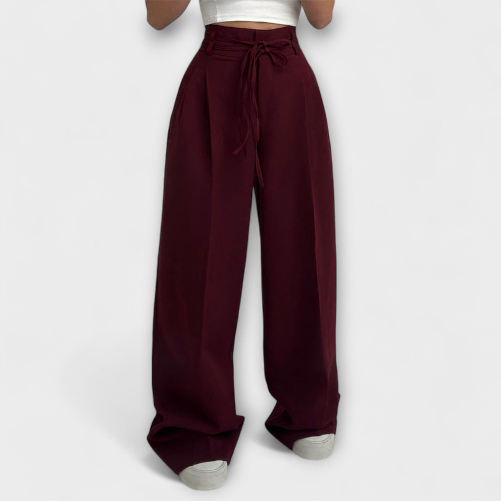 Jill - Pantalones de estar por casa con cordón LuvaModa