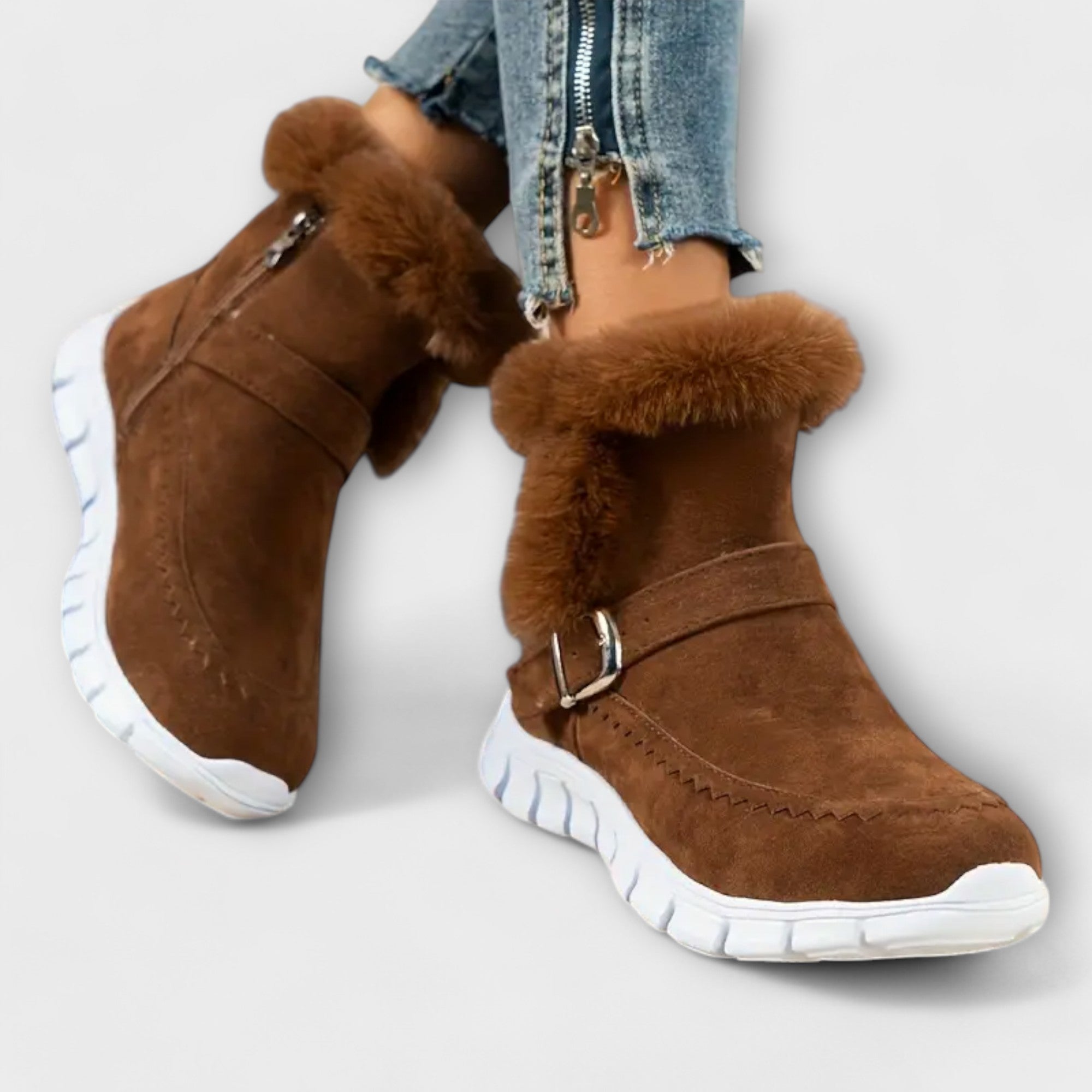 Botas Chelsea con forro cálido LuvaModa