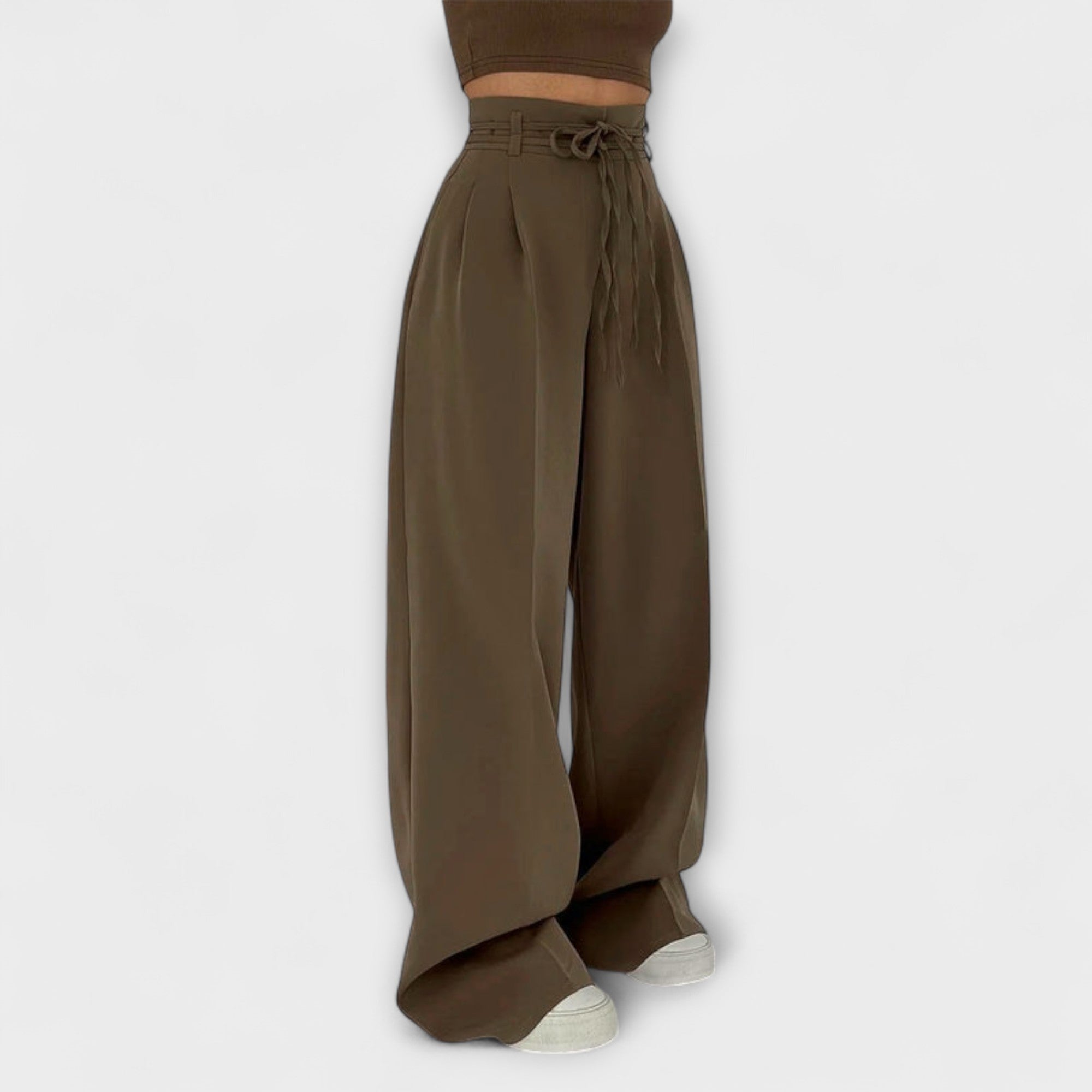 Jill - Pantalones de estar por casa con cordón LuvaModa
