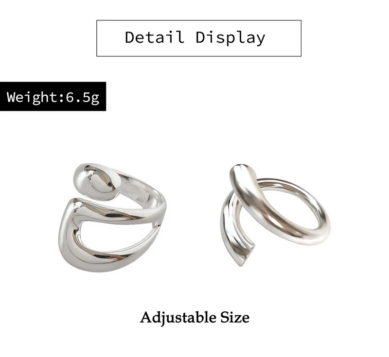 Anillo ajustable elegante LuvaModa