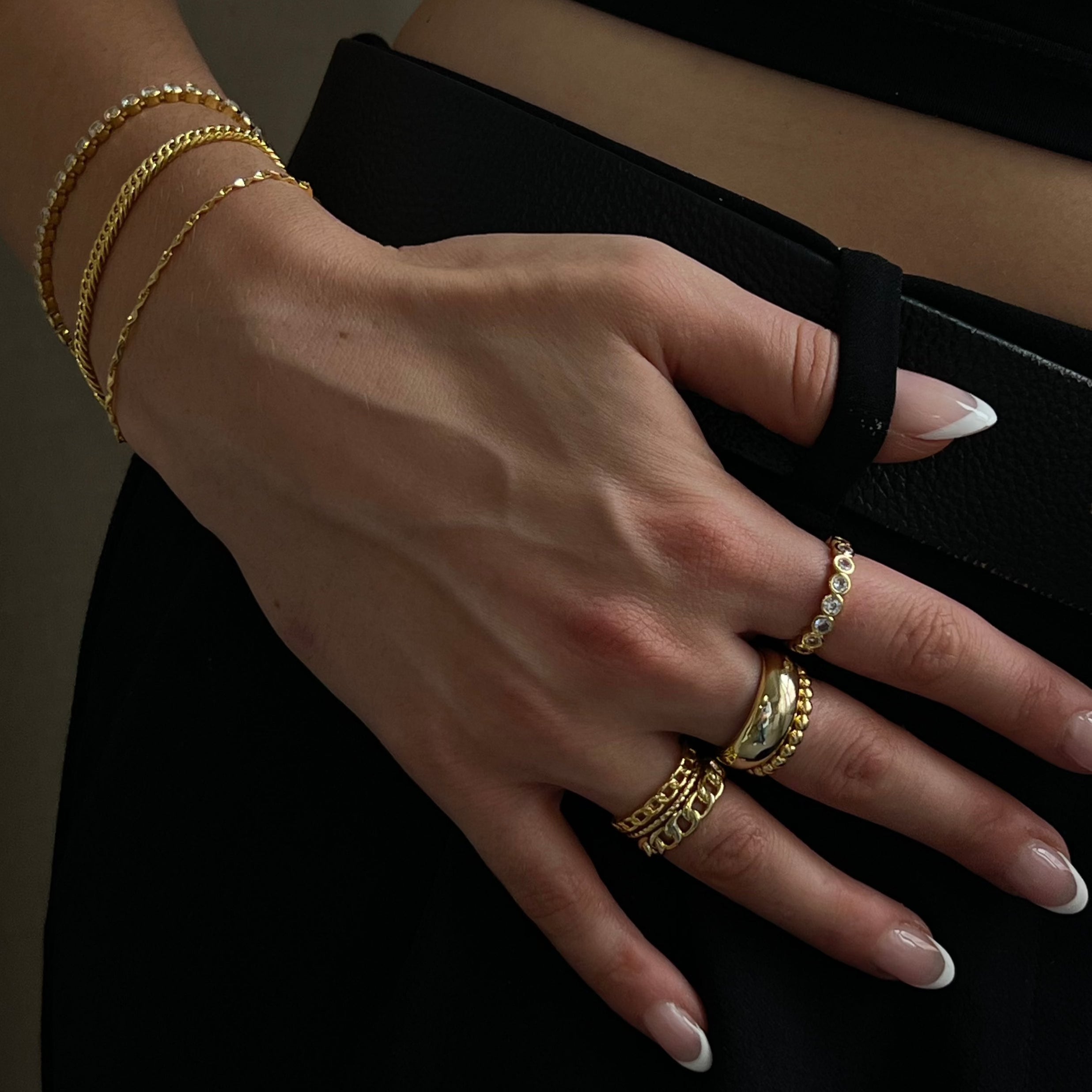 Anillo con cadena LuvaModa