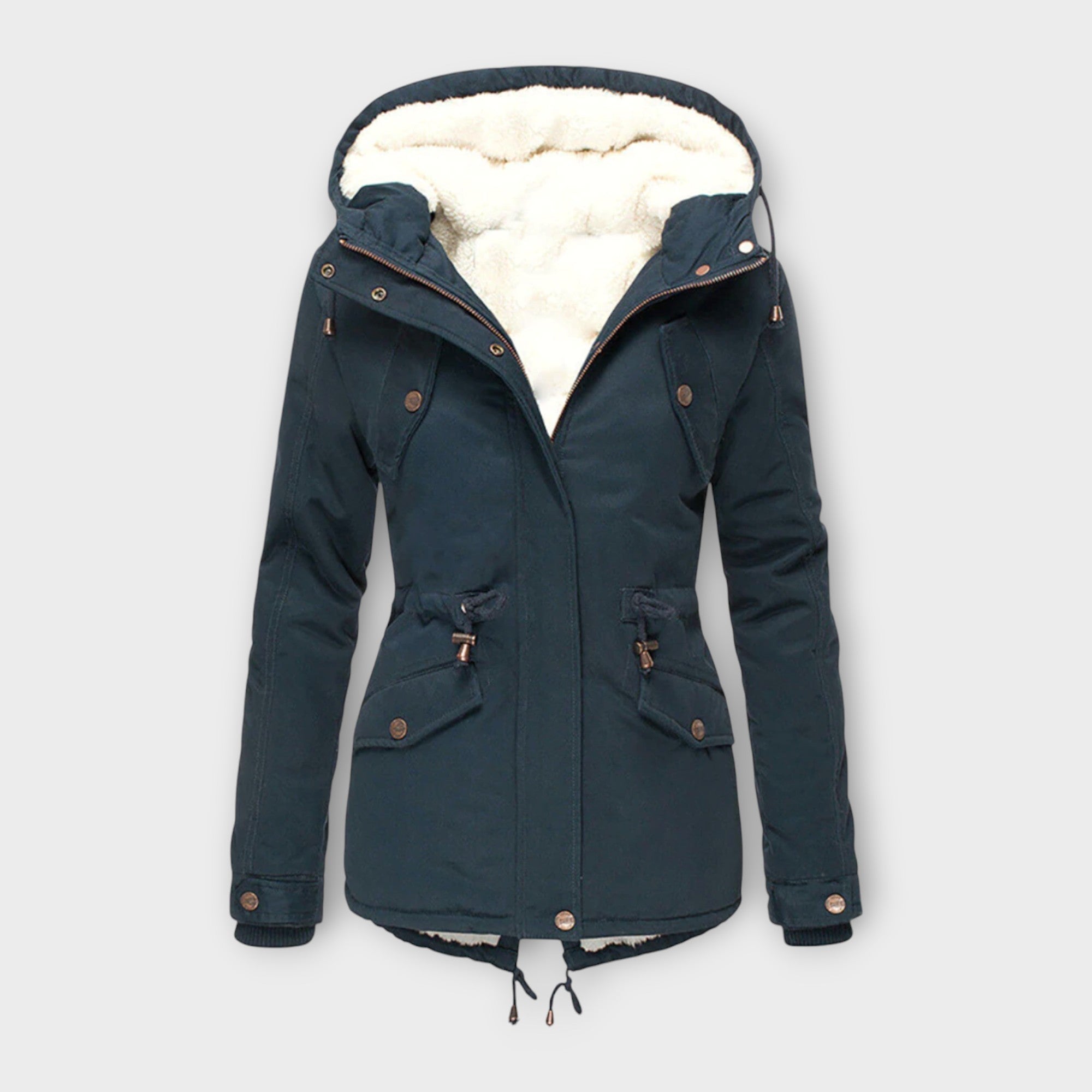 Mori - Chaqueta de invierno impermeable y acolchada Luvamoda