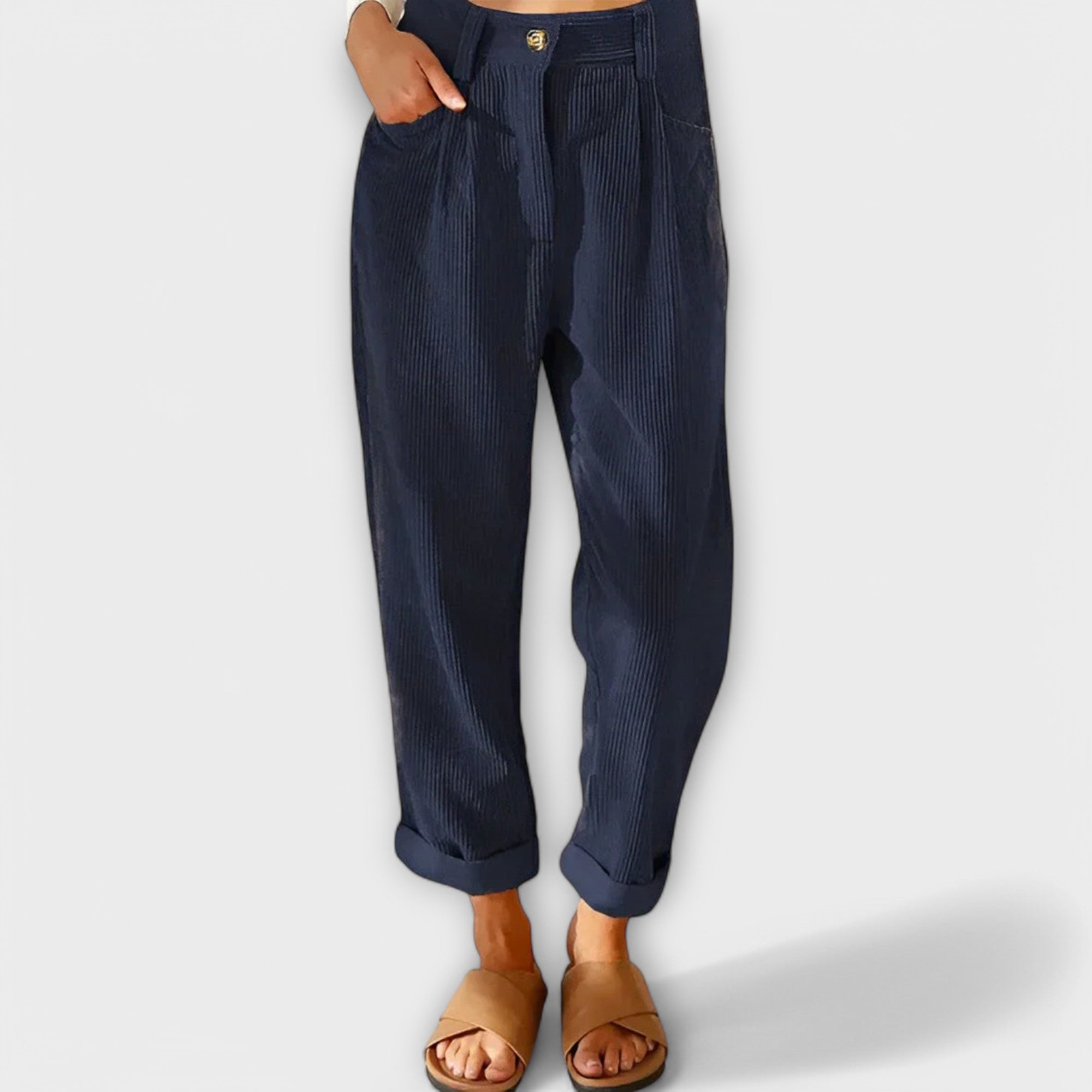 Jana - Pantalones de campana de moda LuvaModa