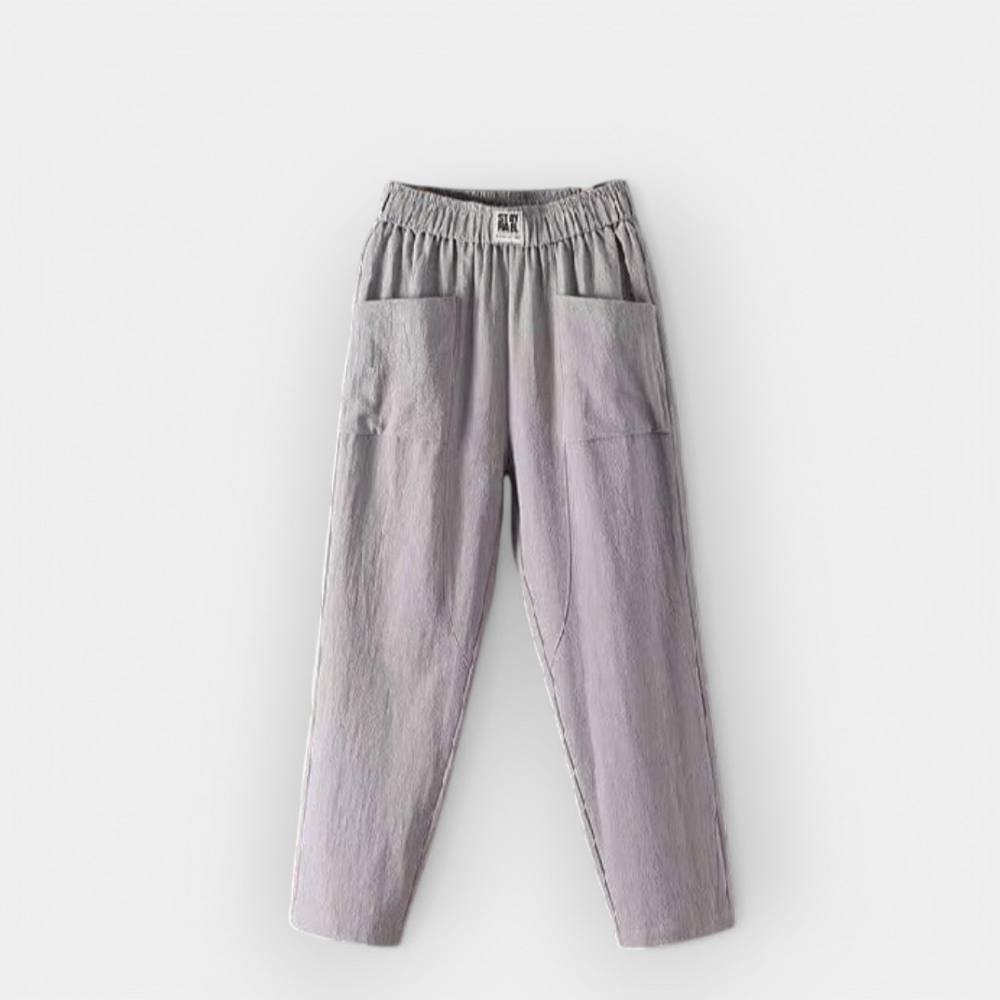 Pantalones de lino cómodos LuvaModa