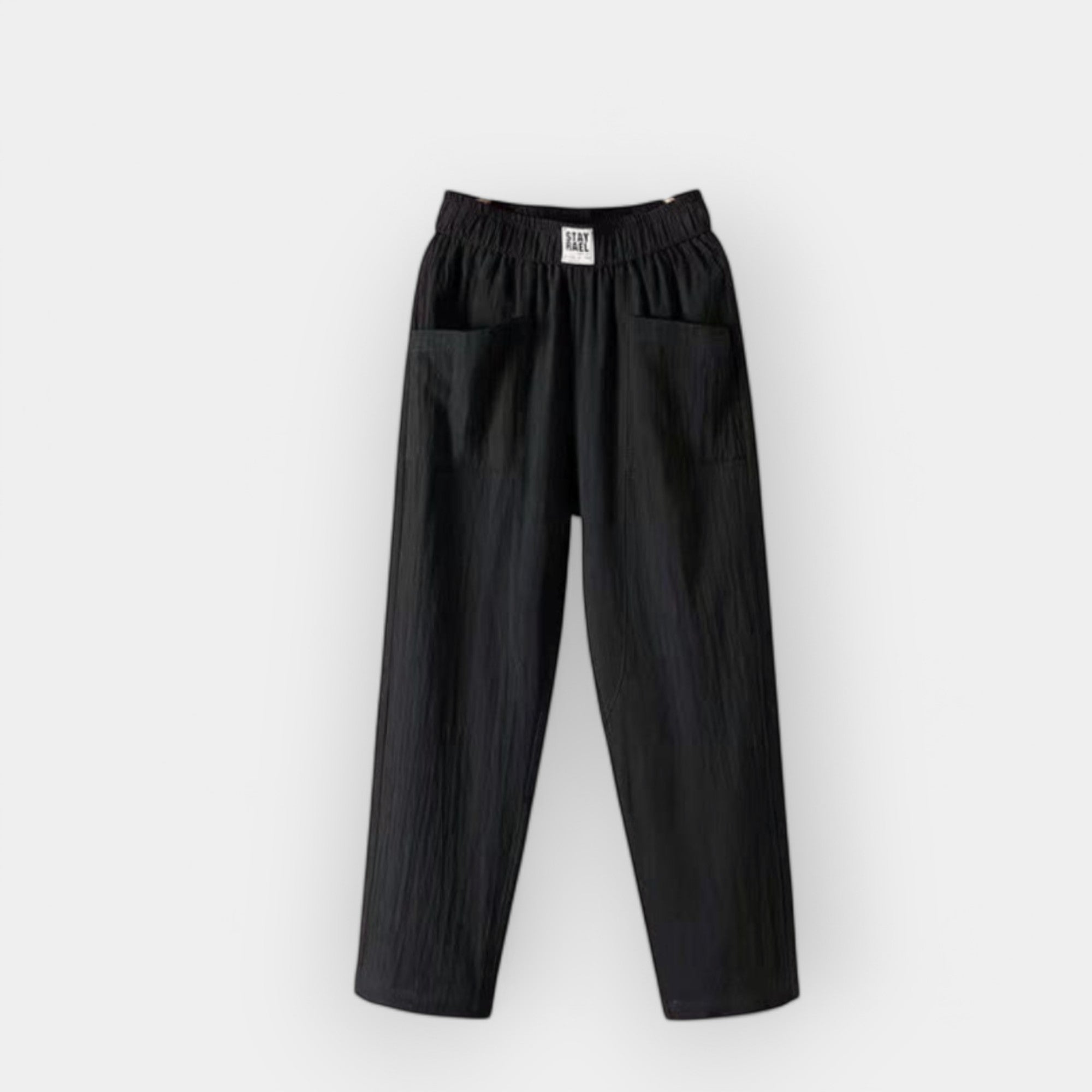Pantalones de lino cómodos LuvaModa