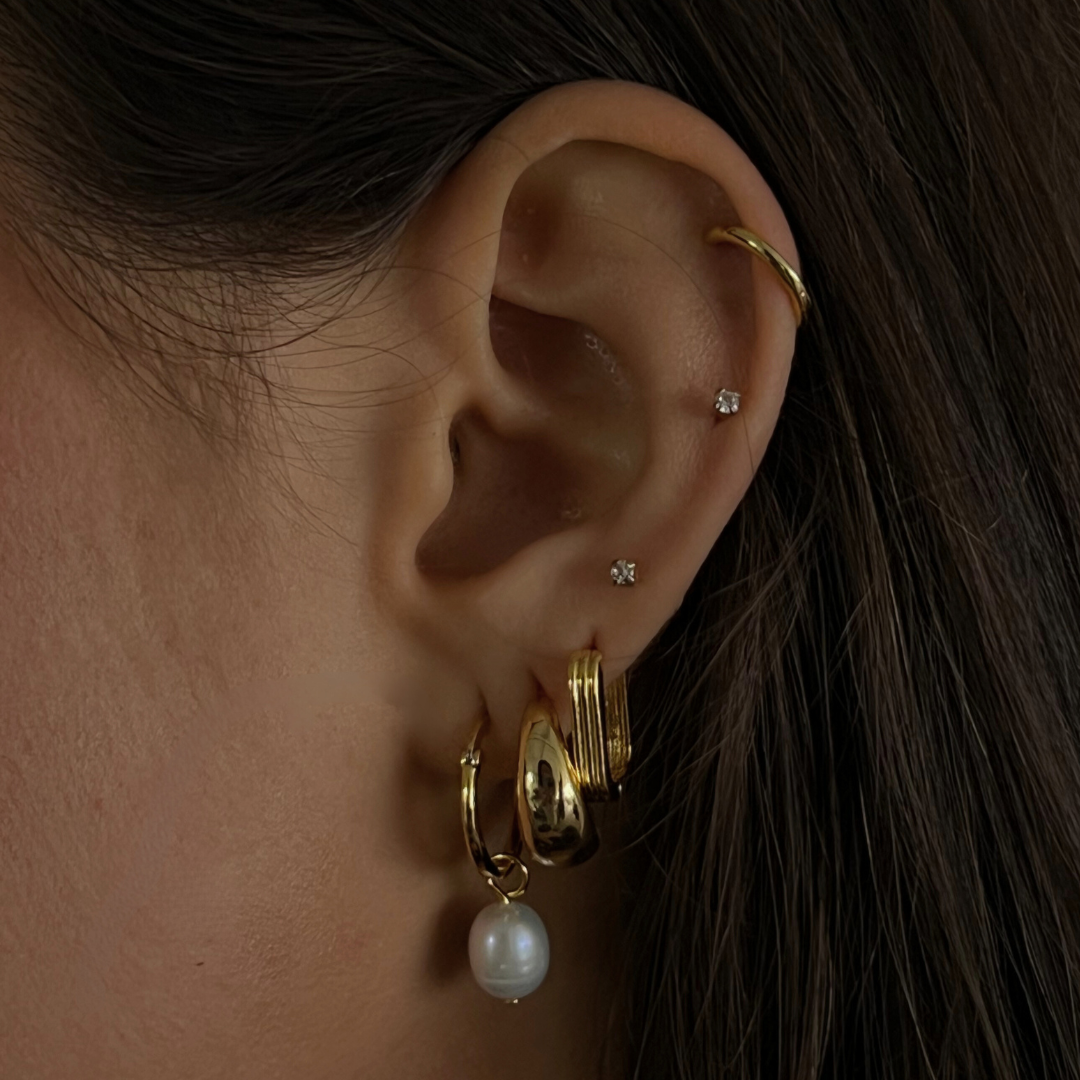 Pendientes de aro LuvaModa