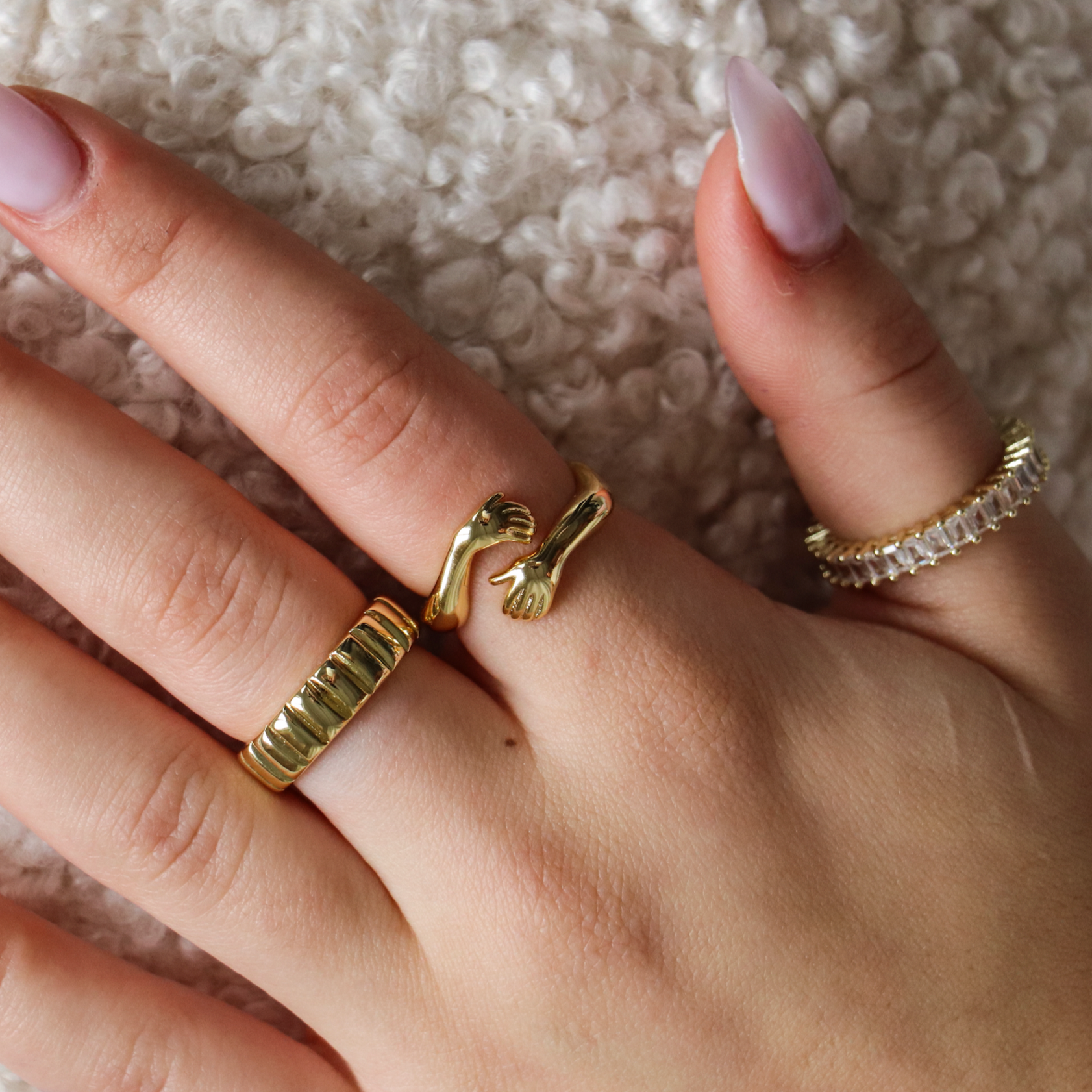 Anillo de abrazo LuvaModa