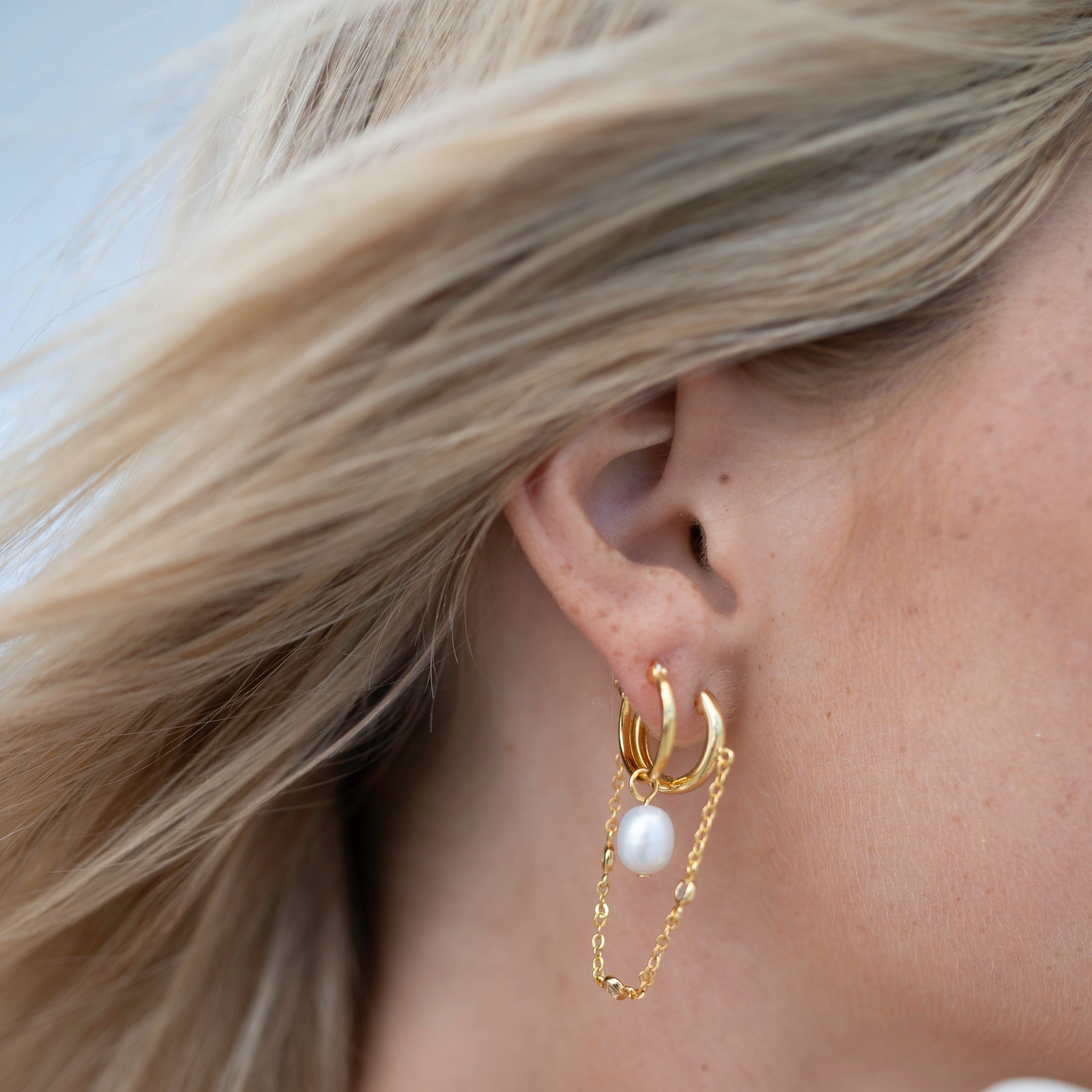 Pendientes colgantes brillantes LuvaModa