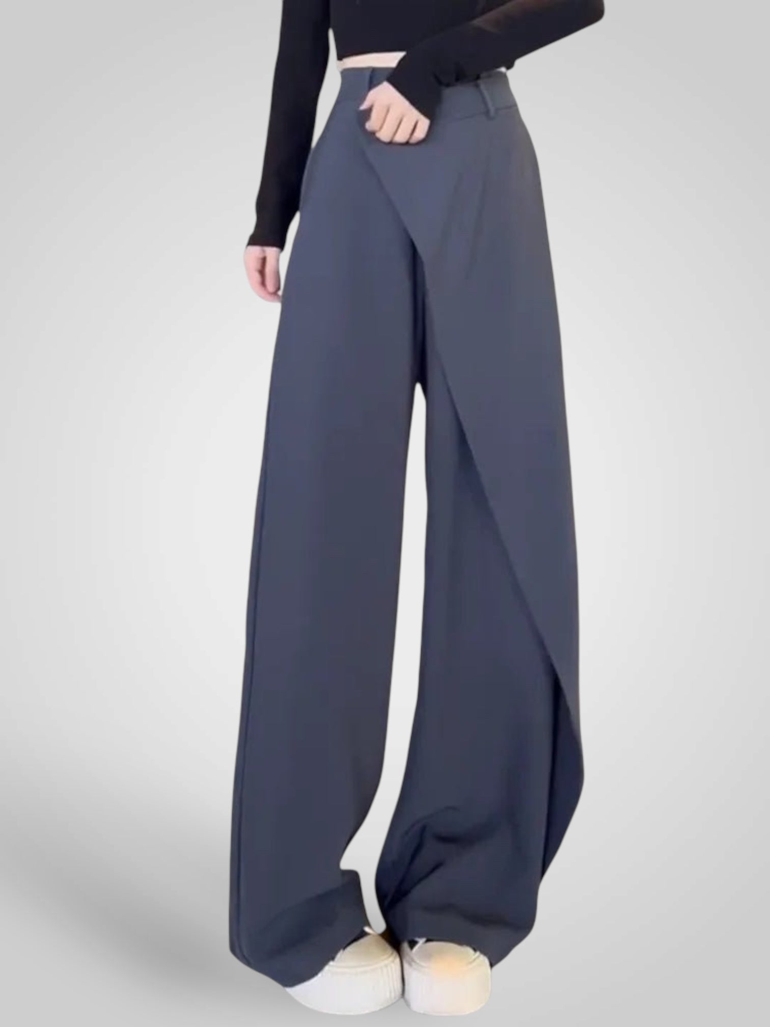 Aimee | Pantalones asimétricos de capas LuvaModa