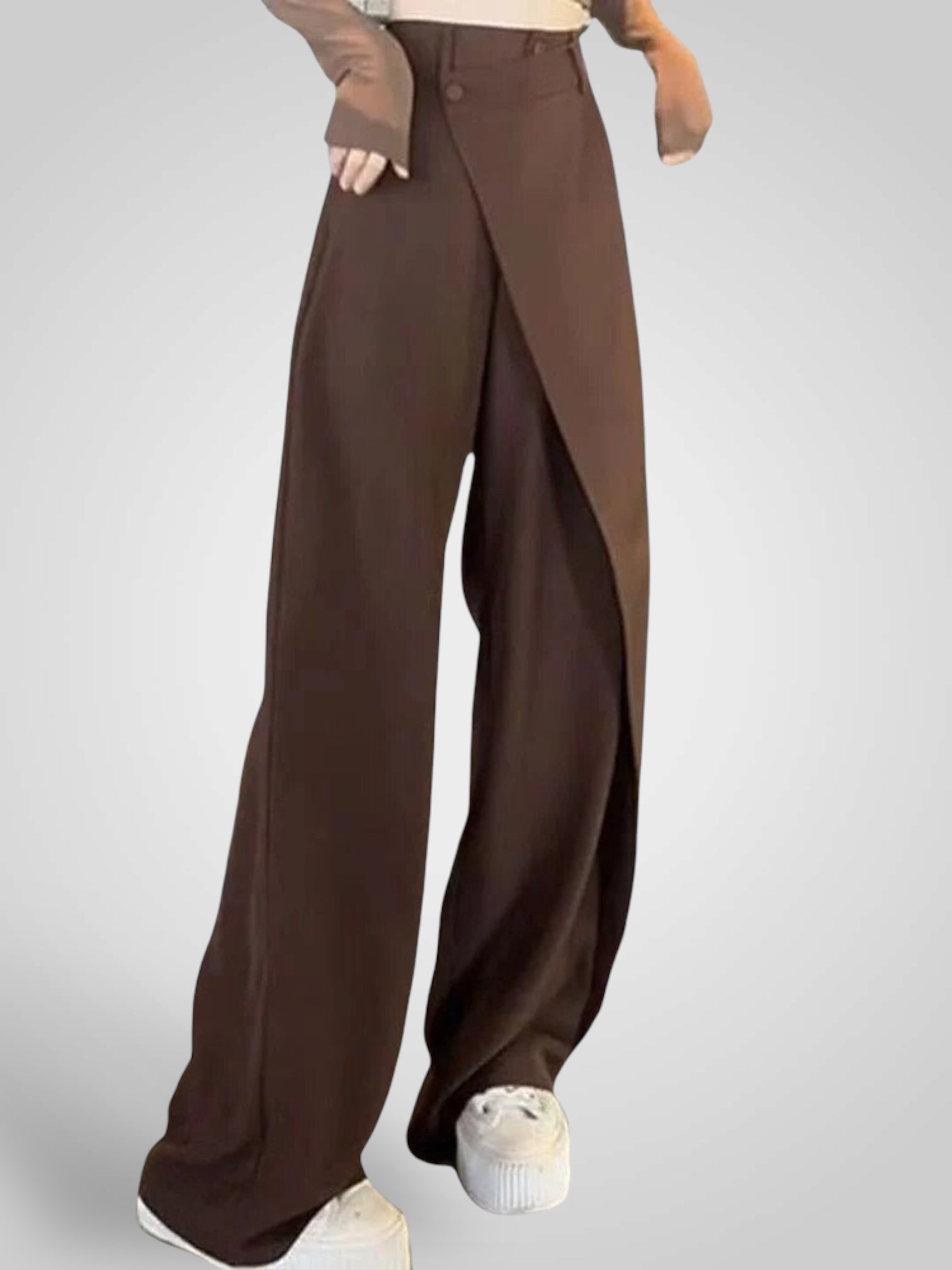 Aimee | Pantalones asimétricos de capas LuvaModa