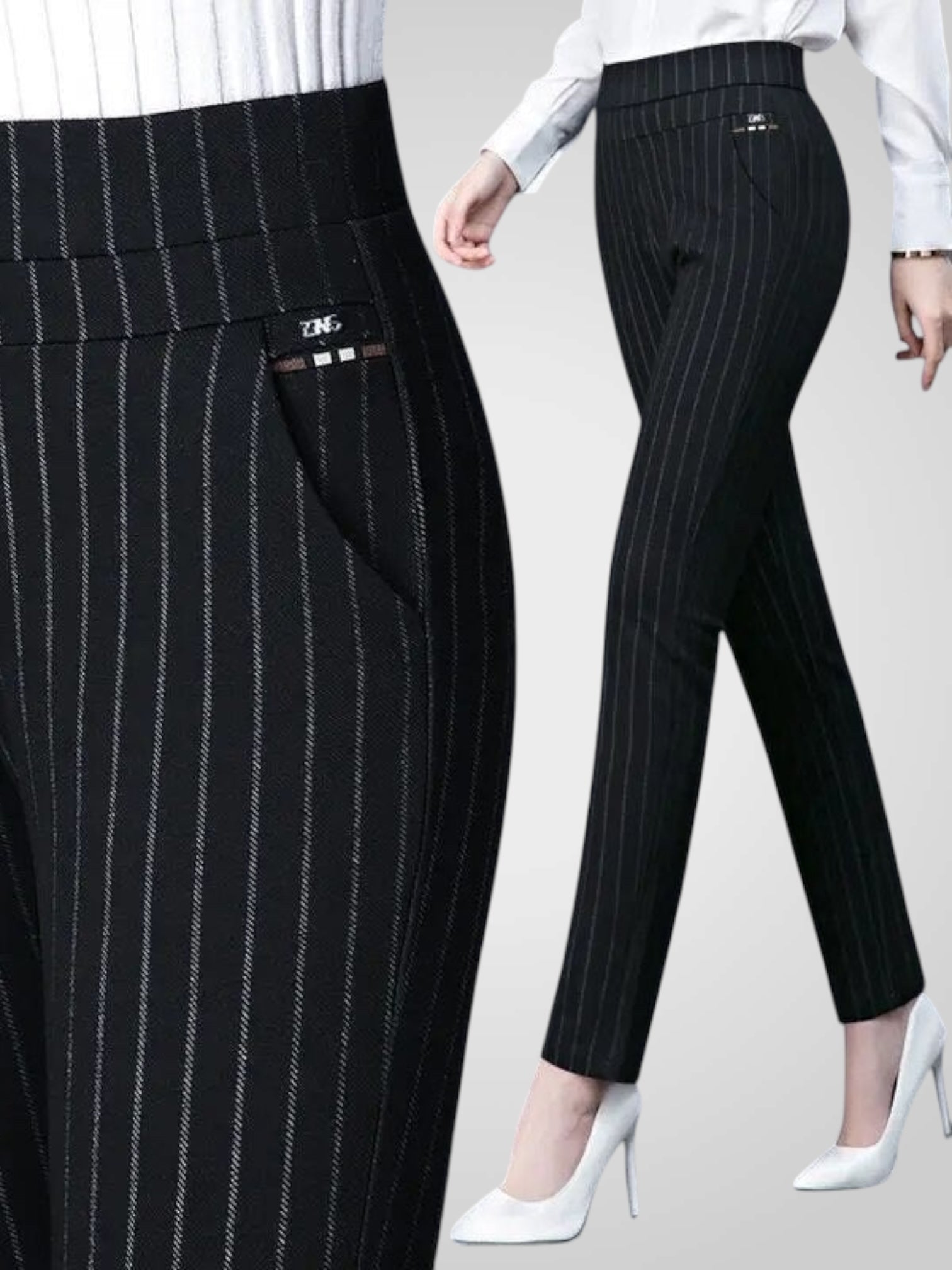 Naomi | Leggings de cintura alta – Ajuste elástico LuvaModa