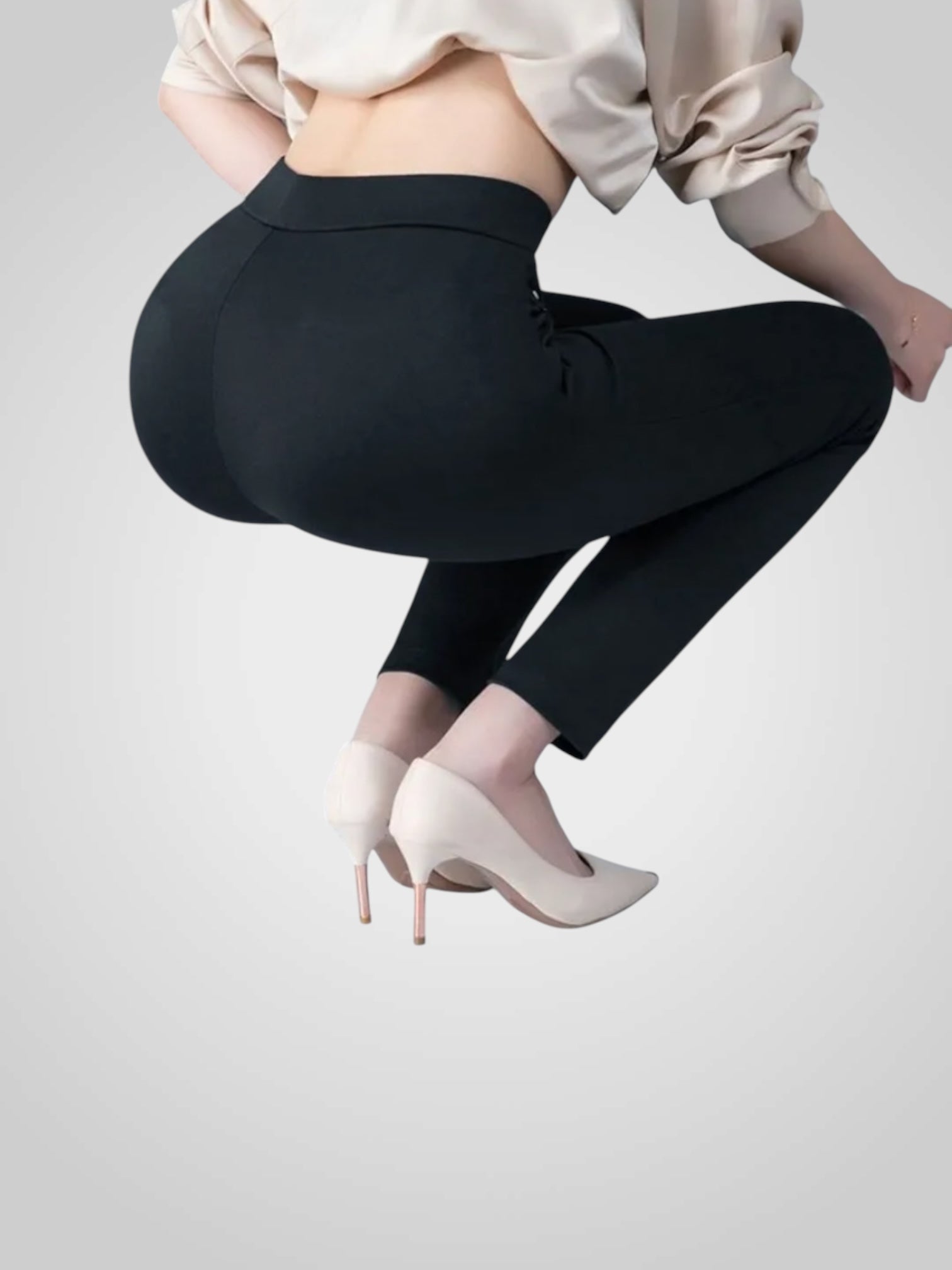 Naomi | Leggings de cintura alta – Ajuste elástico LuvaModa