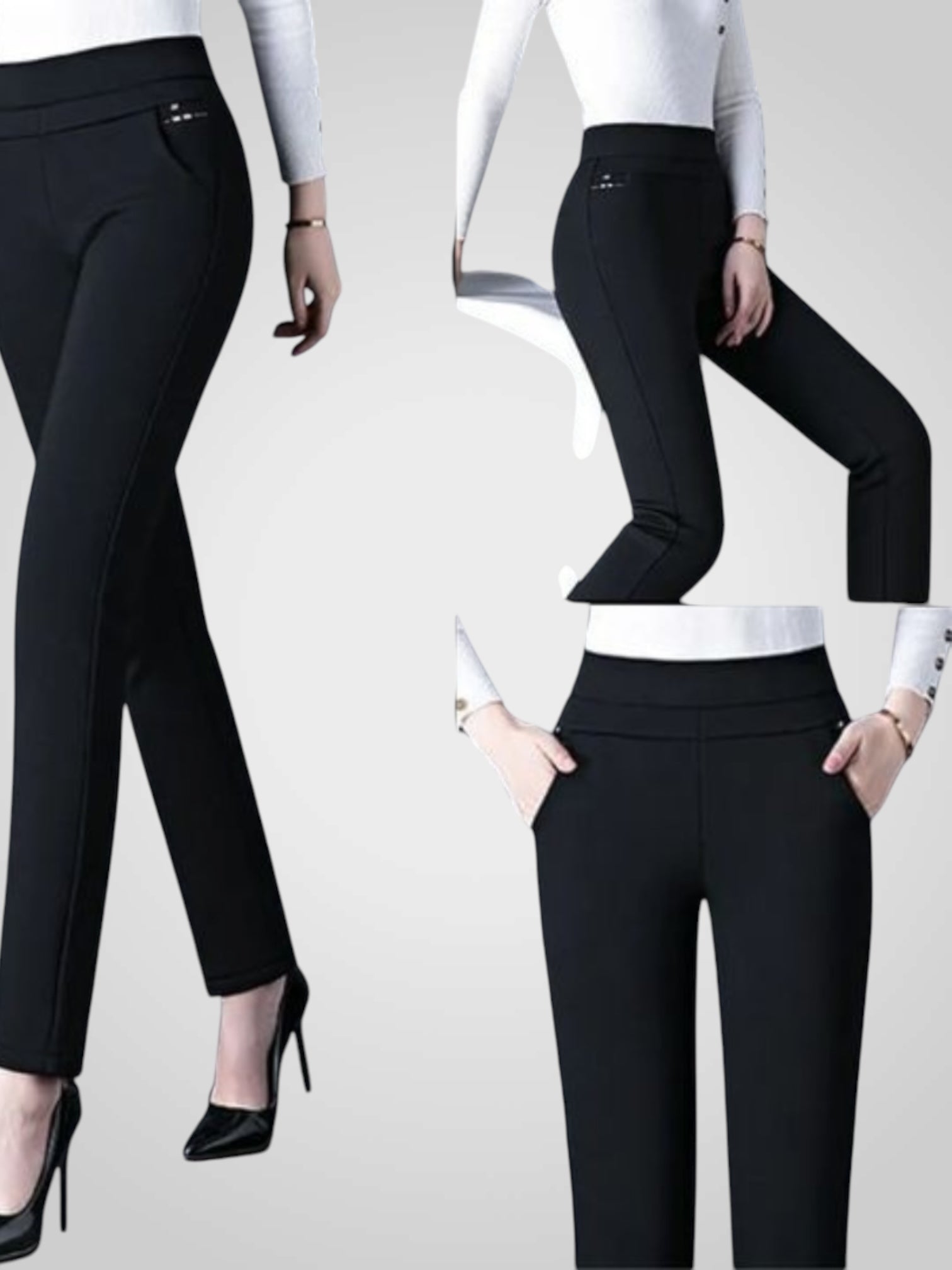 Naomi | Leggings de cintura alta – Ajuste elástico LuvaModa