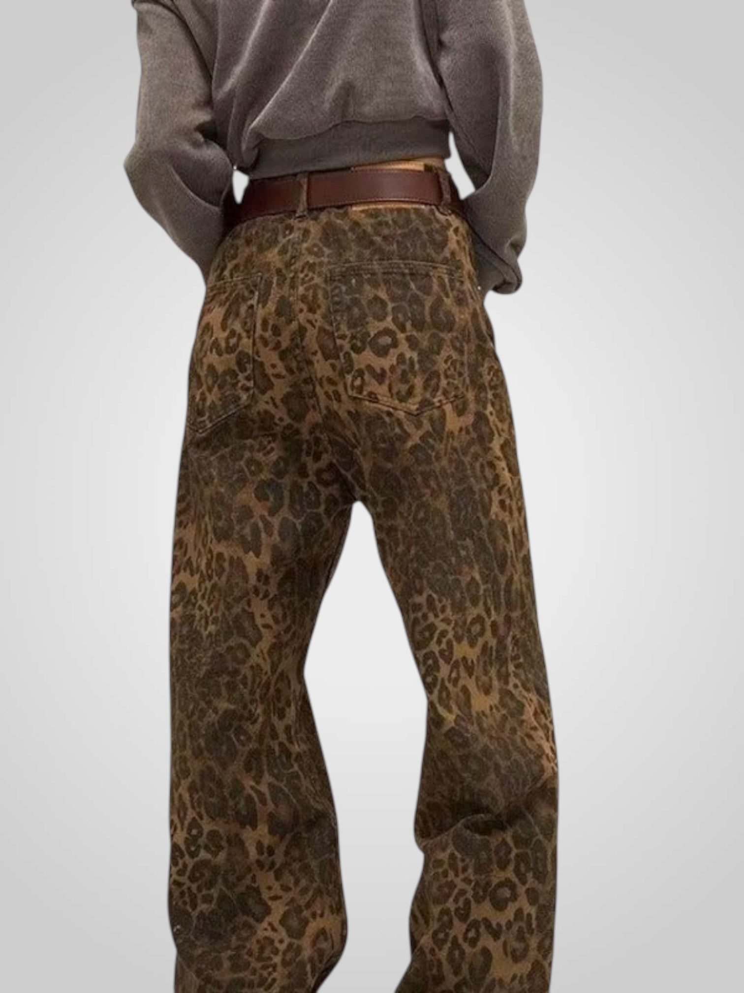 Leoni | Pantalones con estampado de leopardo para mujer LuvaModa