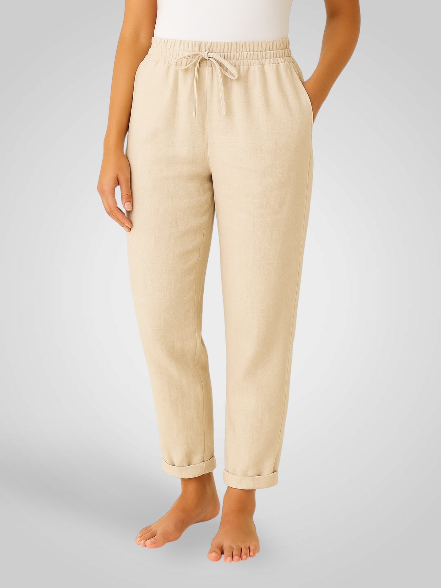 Líneas | Pantalones de lino LuvaModa