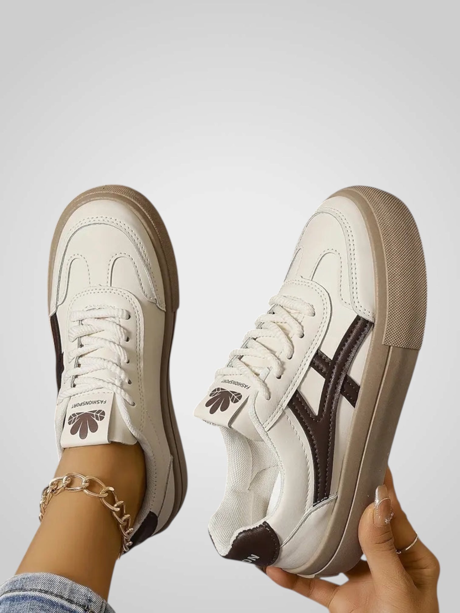 Lucy | Zapatillas cómodas de suela gruesa para mujer LuvaModa