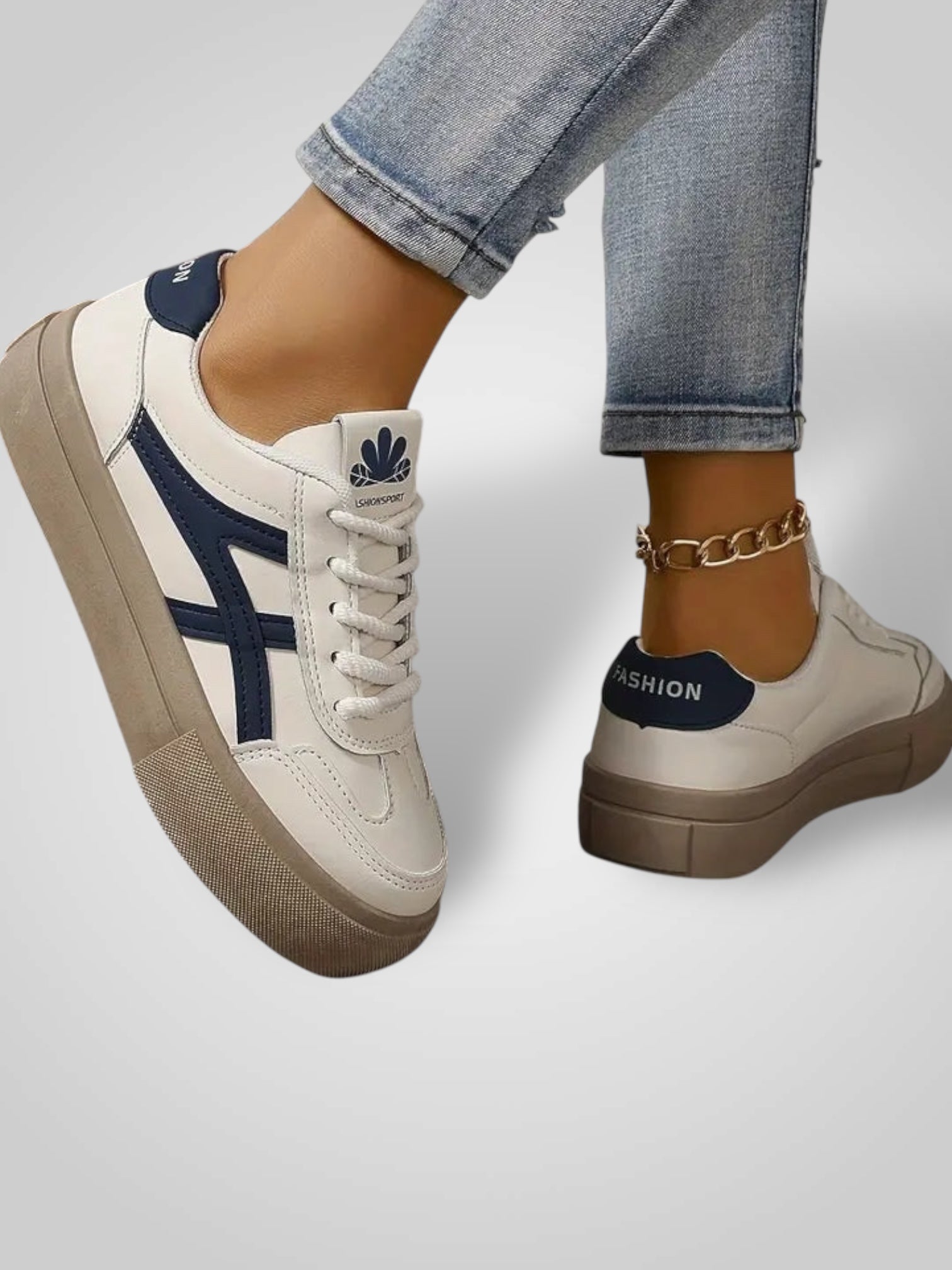 Lucy | Zapatillas cómodas de suela gruesa para mujer LuvaModa