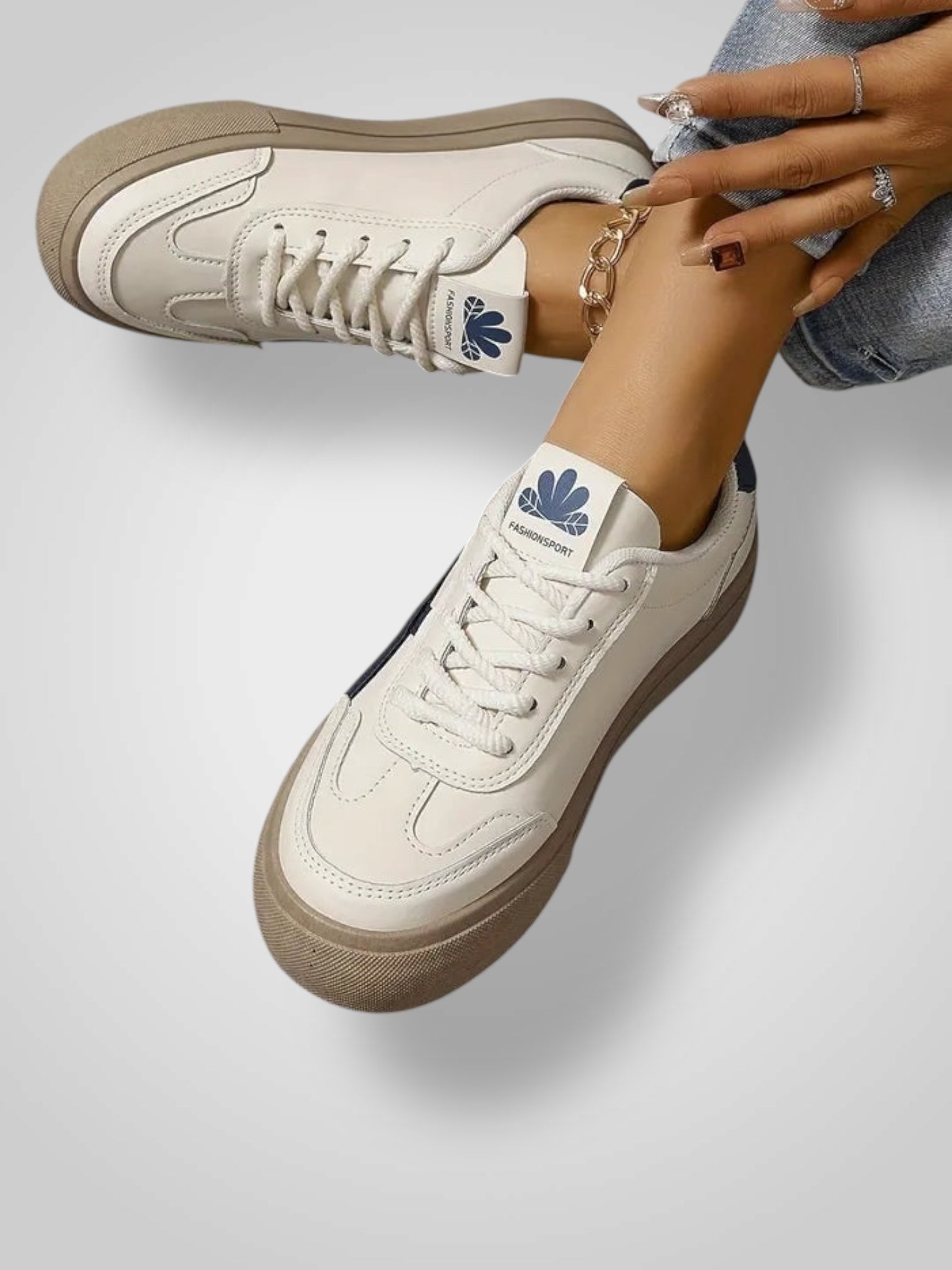 Lucy | Zapatillas cómodas de suela gruesa para mujer LuvaModa