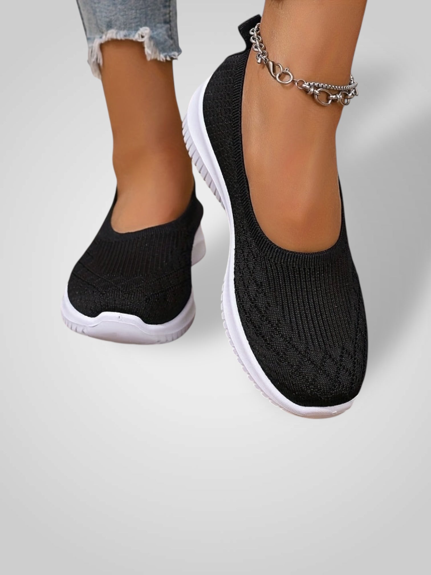 Sofina | Zapatillas transpirables sin cordones para mujer LuvaModa