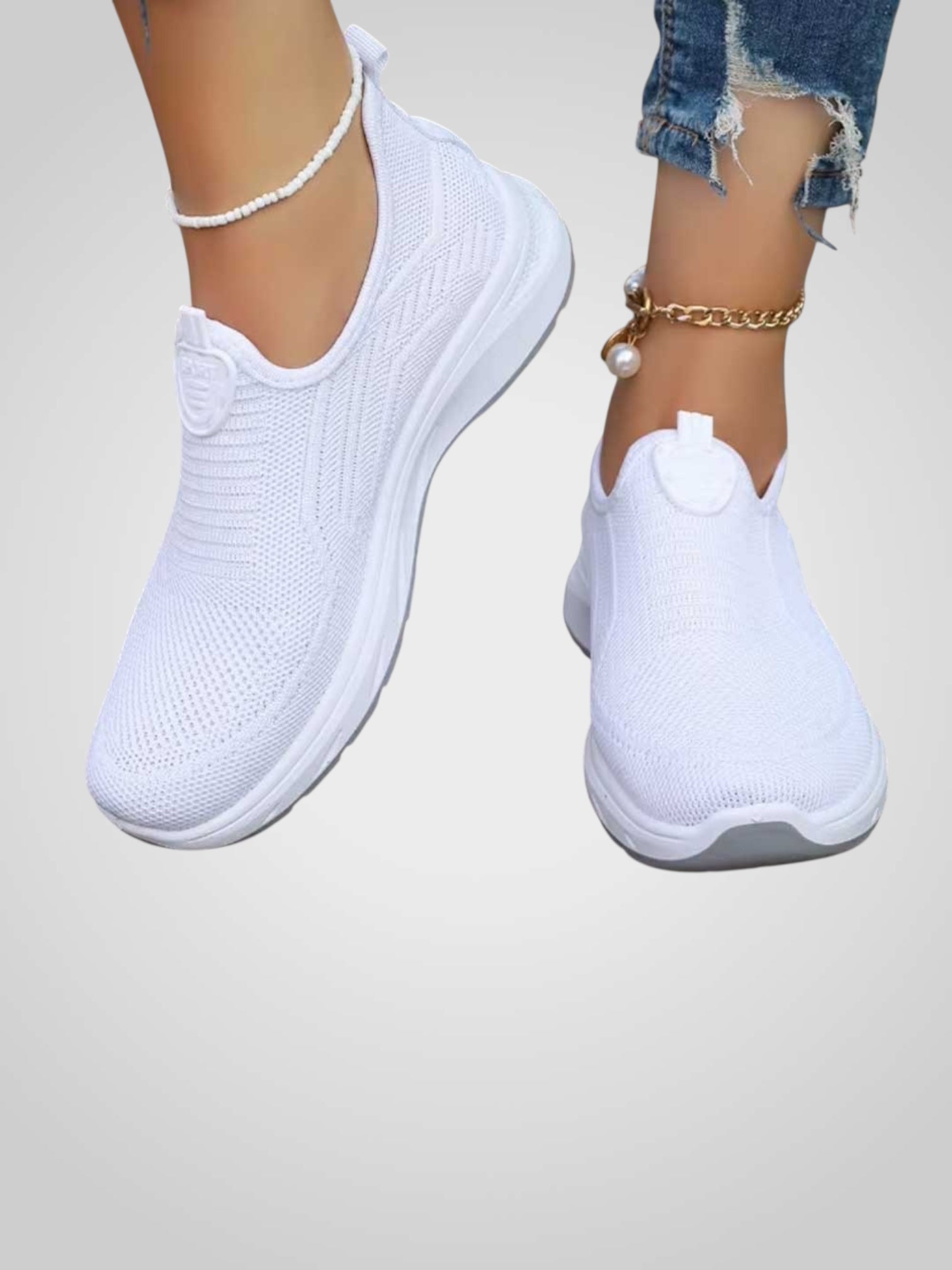 Fiona | Zapatillas deportivas sin cordones para mujer LuvaModa