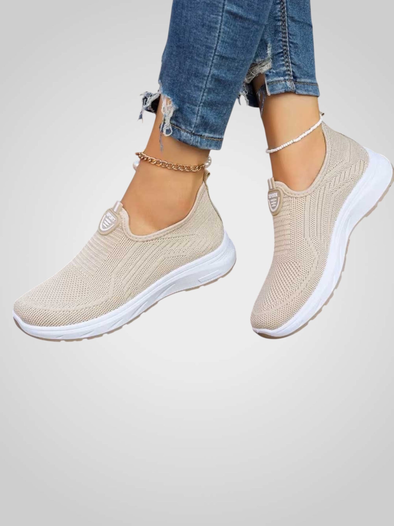 Fiona | Zapatillas deportivas sin cordones para mujer LuvaModa
