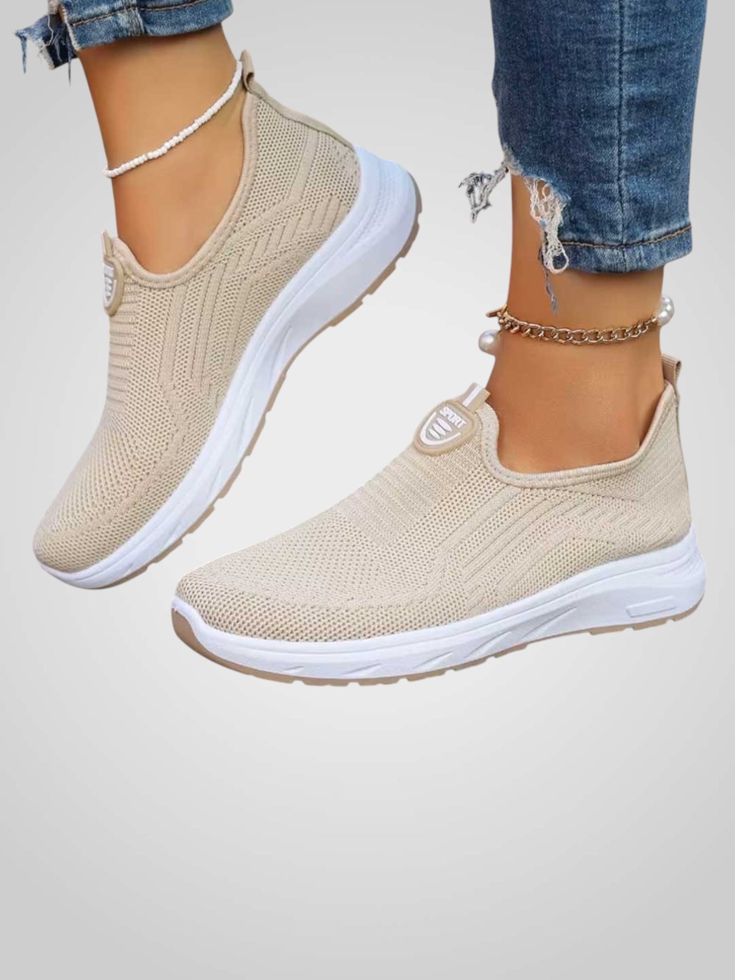 Fiona | Zapatillas deportivas sin cordones para mujer LuvaModa