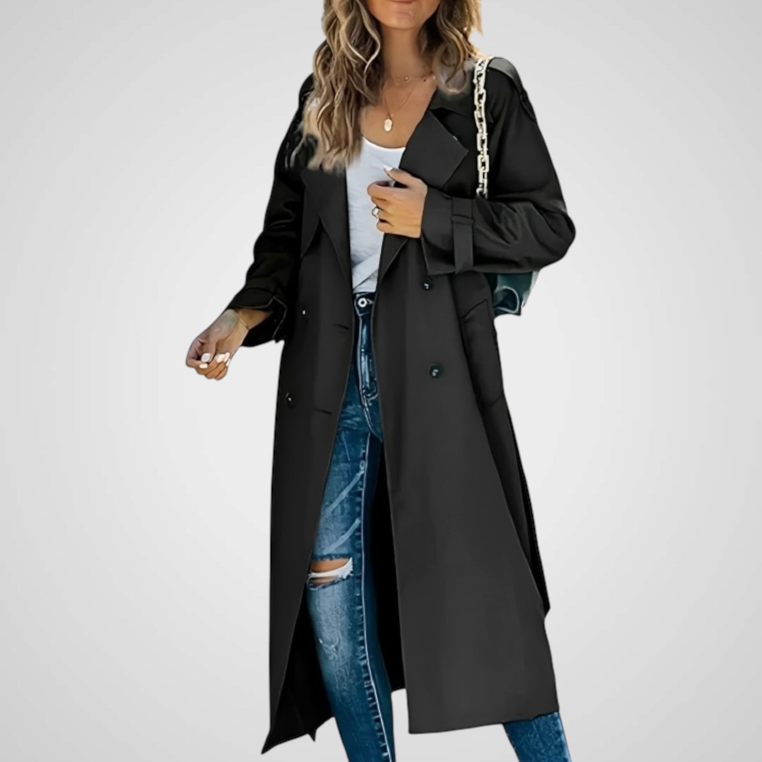 Poly | Gabardina para mujer Luvamoda
