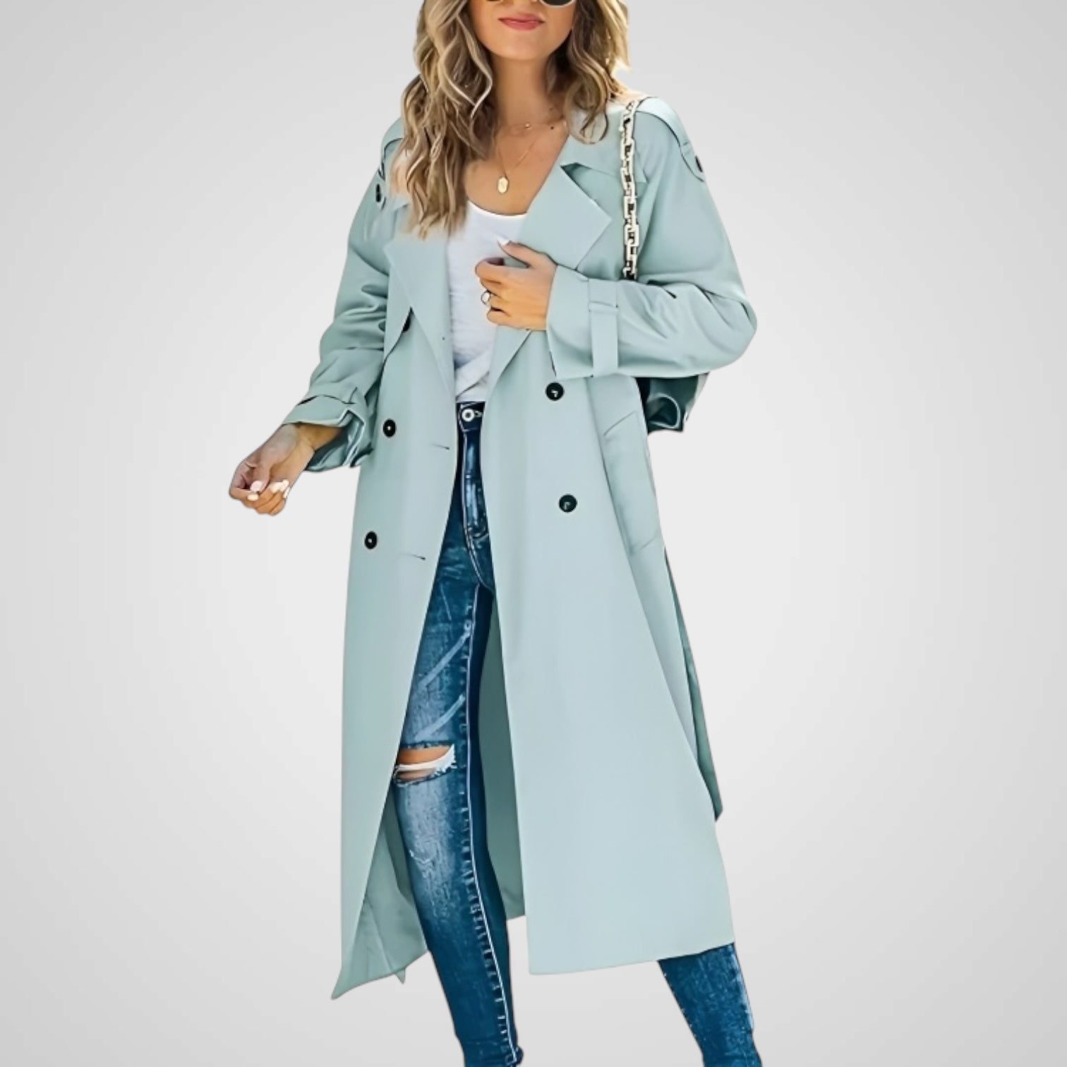 Poly | Gabardina para mujer Luvamoda