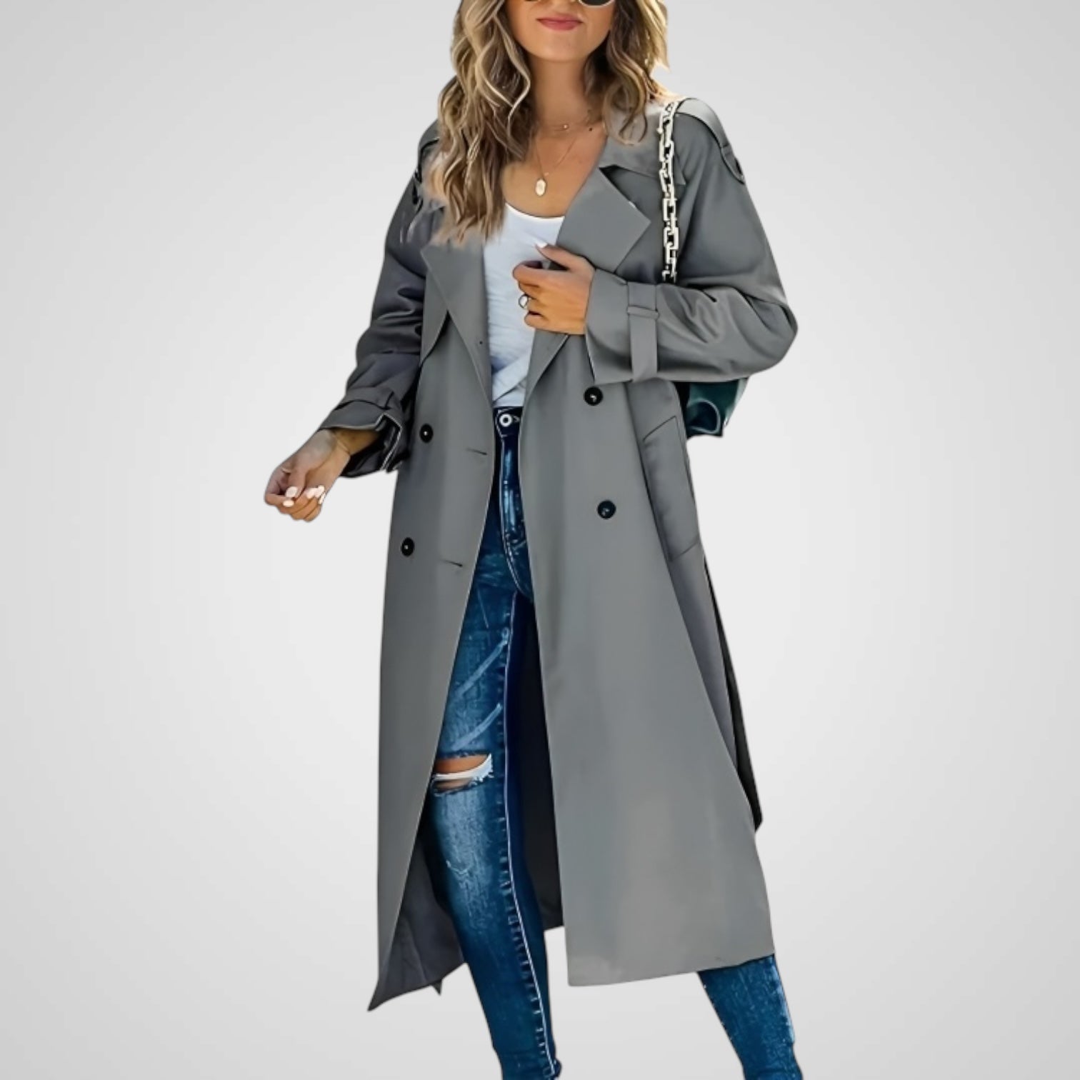 Poly | Gabardina para mujer Luvamoda