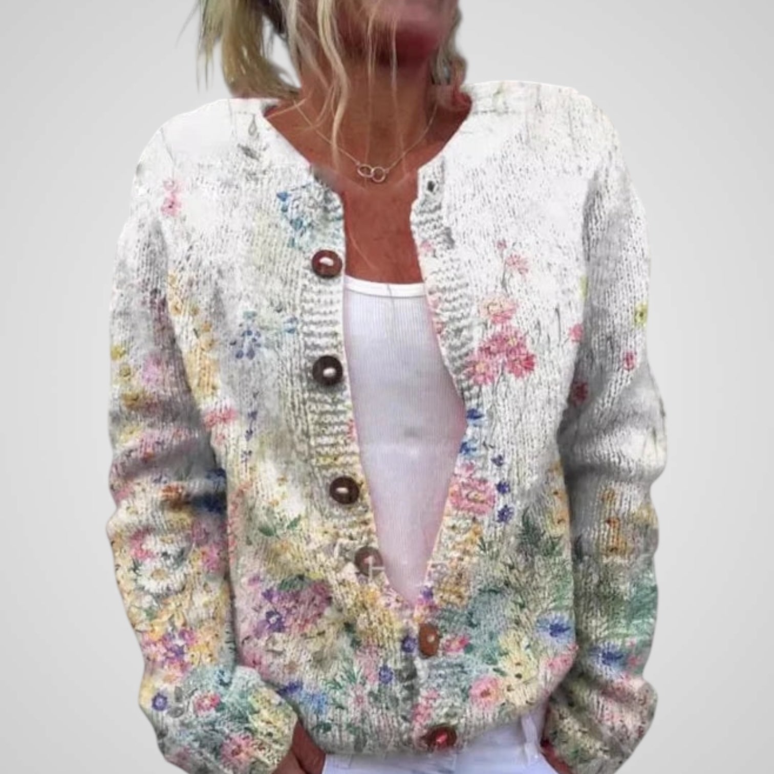 Florencia | Cárdigan floral Luvamoda