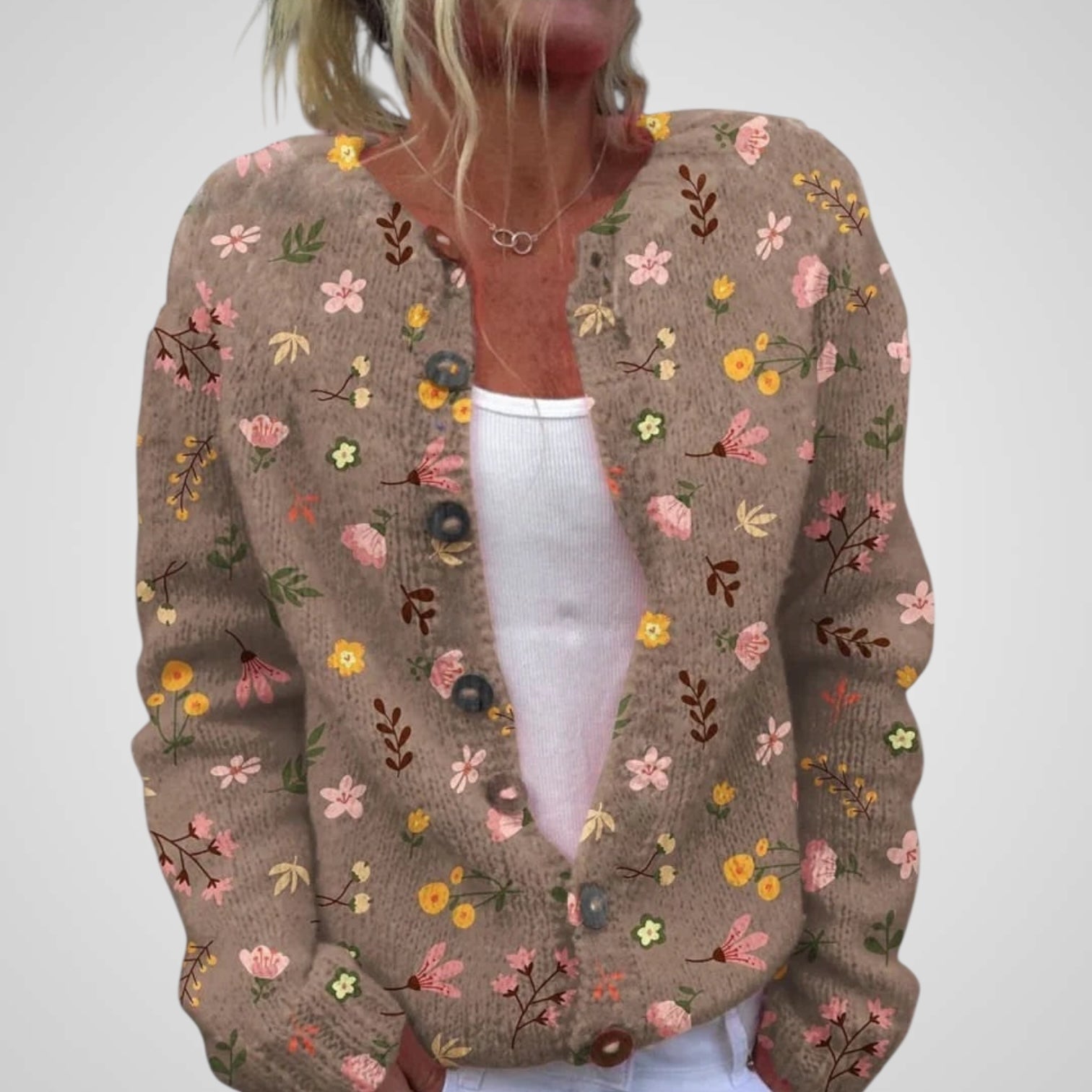 Florencia | Cárdigan floral Luvamoda