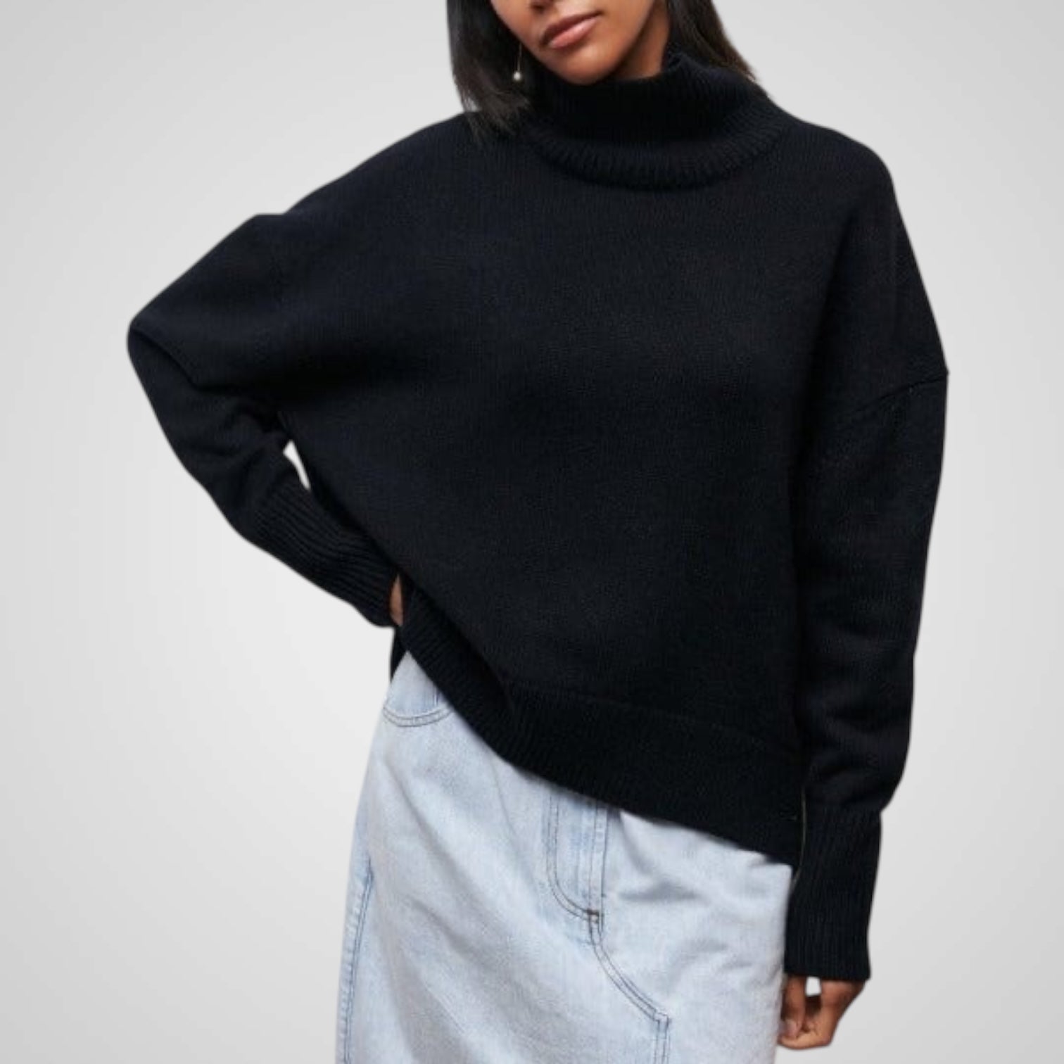 Nora | Suéter de cuello alto Luvamoda