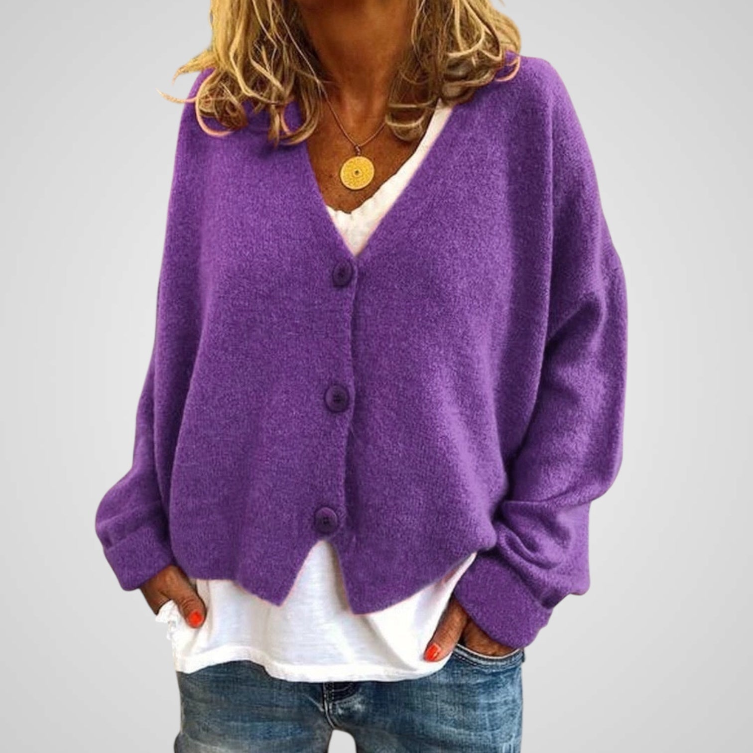 Hope | Cárdigan para mujer - Punto suave - Ajuste cómodo Luvamoda