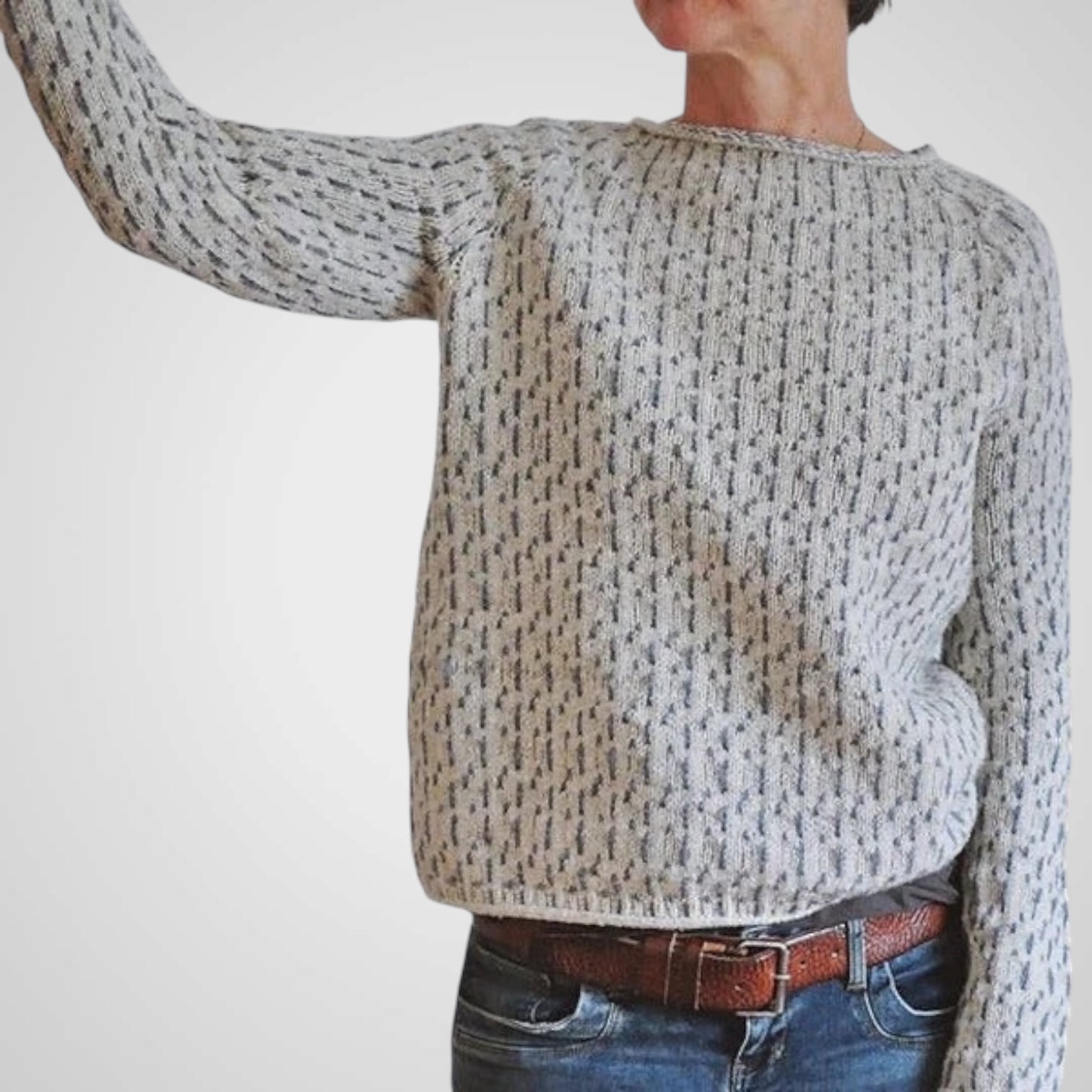 Fami | Suéter elegante de cuello redondo para mujer Luvamoda