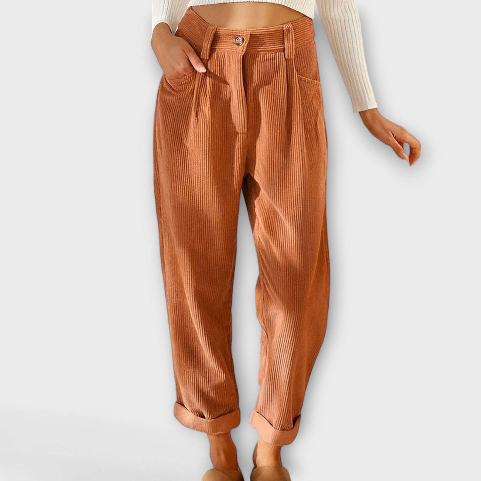 Jana - Pantalones de campana de moda LuvaModa