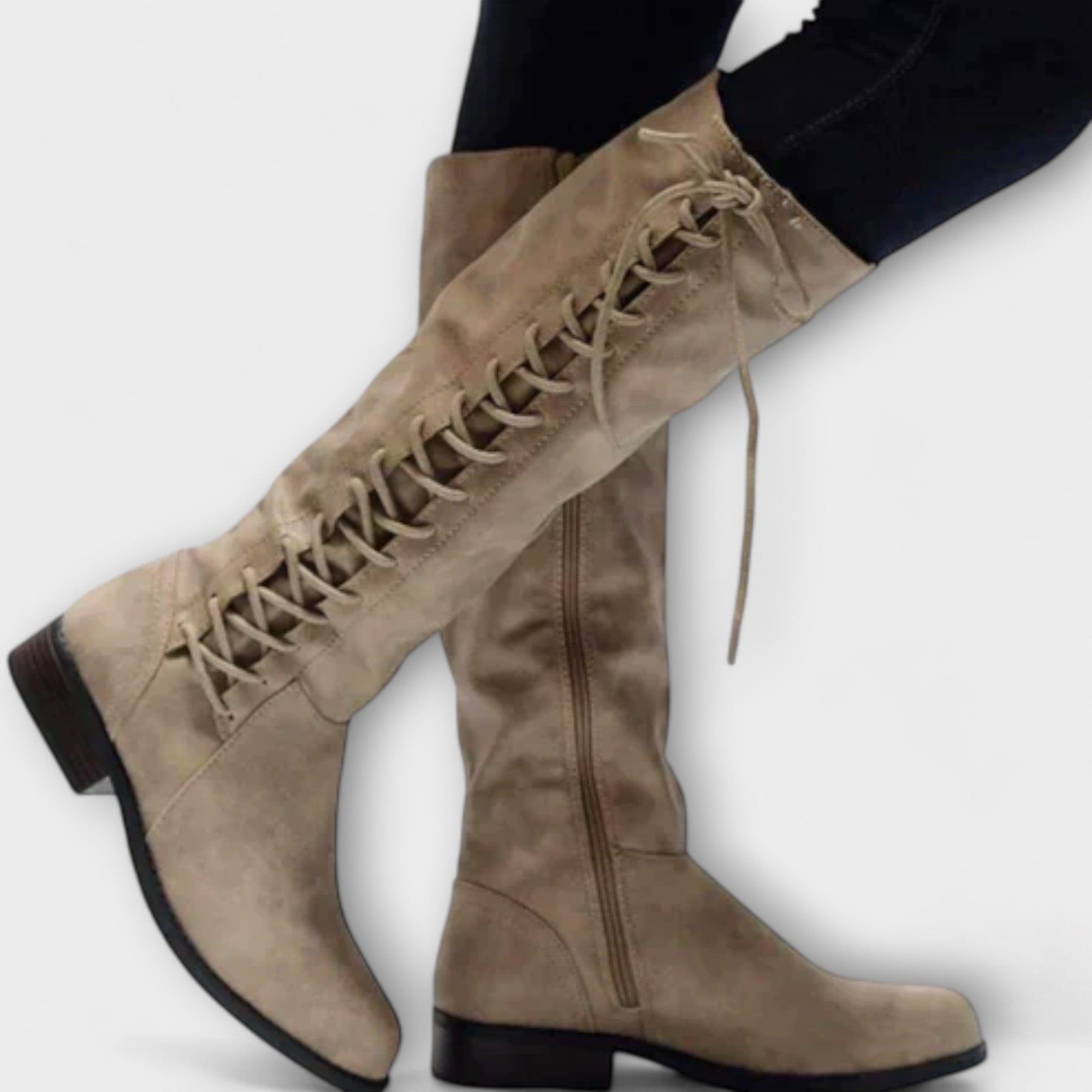 Botas elegantes con cordones LuvaModa