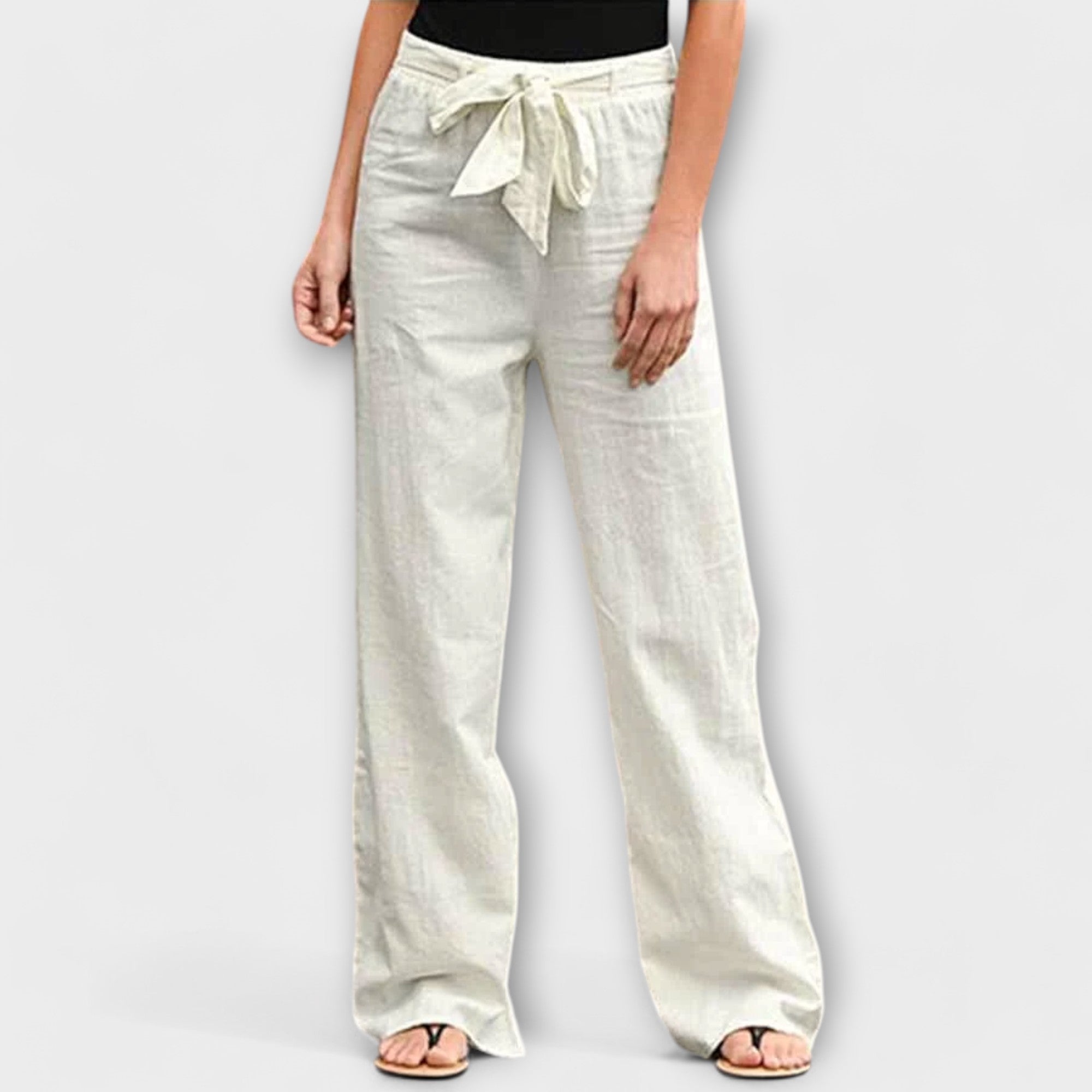 Loreen - Pantalones de lino ligero LuvaModa